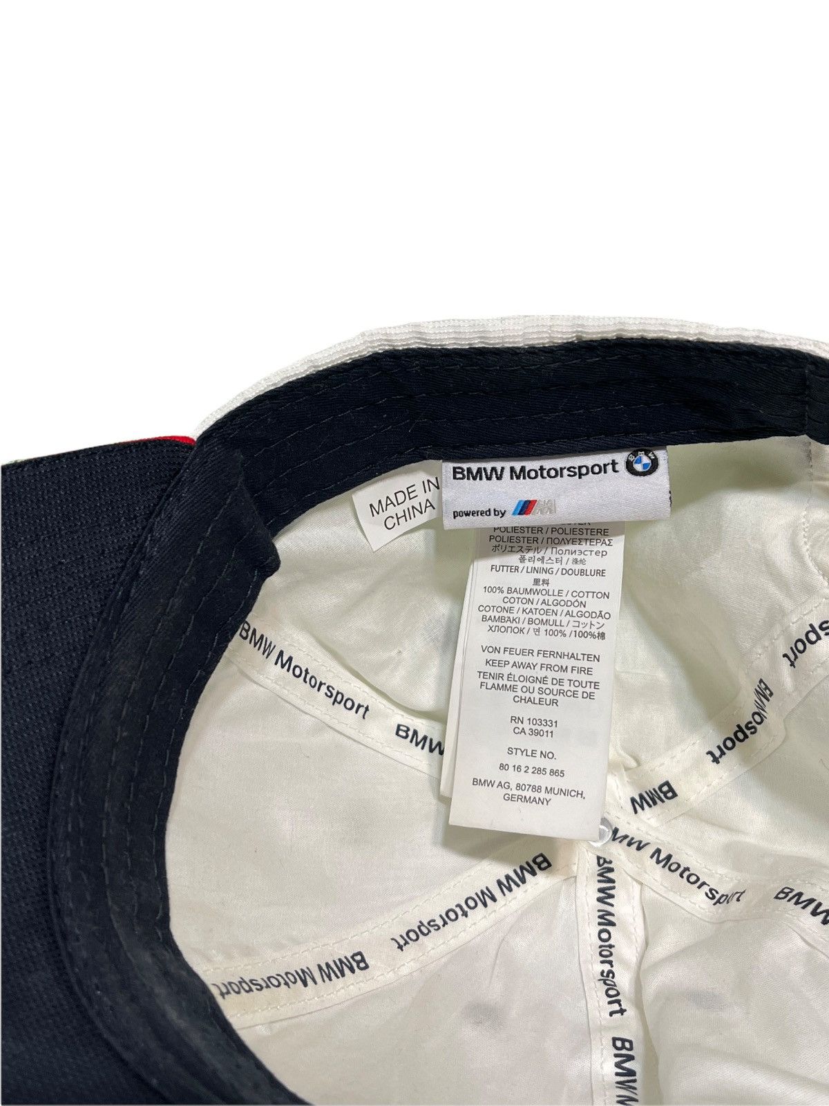 BMW × Vintage BMW Motosports Powered by M3 Hat🔥 Size ONE SIZE - 8 Thumbnail