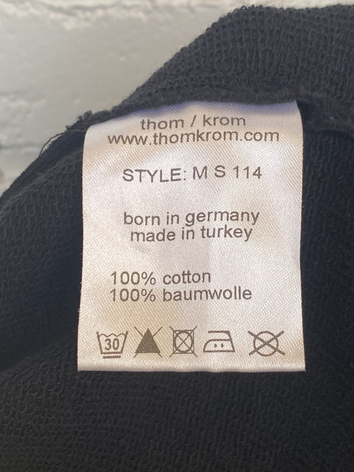 Thom Krom Thom Krom High Neck Balaclava Hoodie Size US M / EU 48-50 / 2 - 9 Thumbnail
