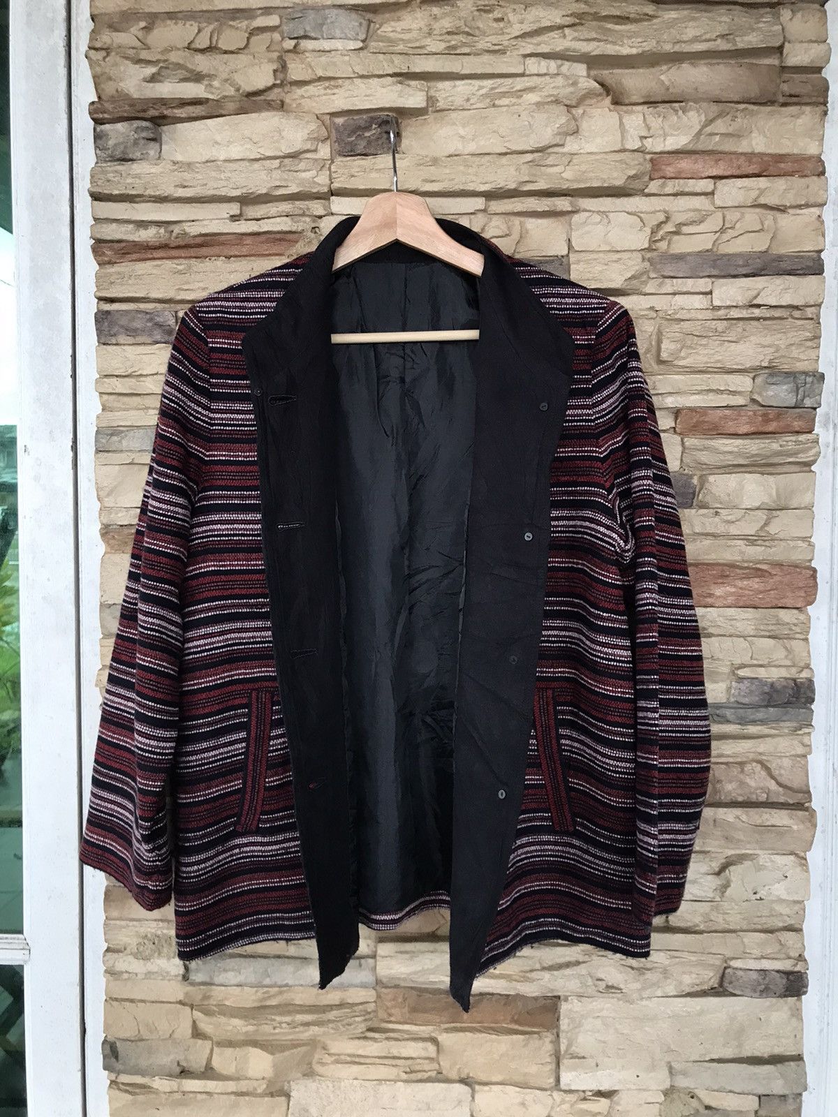 Vintage Vintage Lady’s Mode Stripes Button Up Jacket Size L / US 10 / IT 46 - 8 Thumbnail