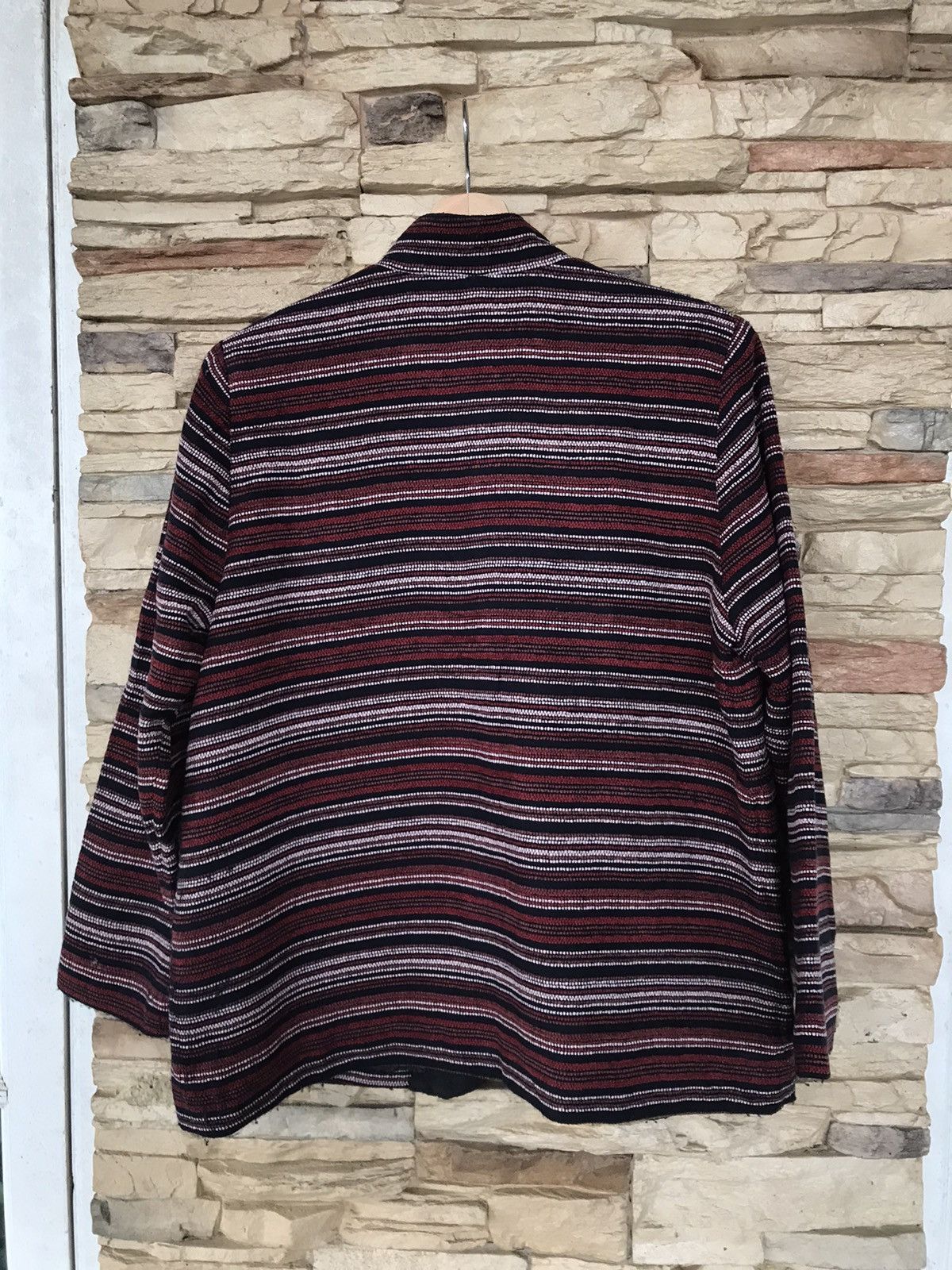 Vintage Vintage Lady’s Mode Stripes Button Up Jacket Size L / US 10 / IT 46 - 7 Thumbnail