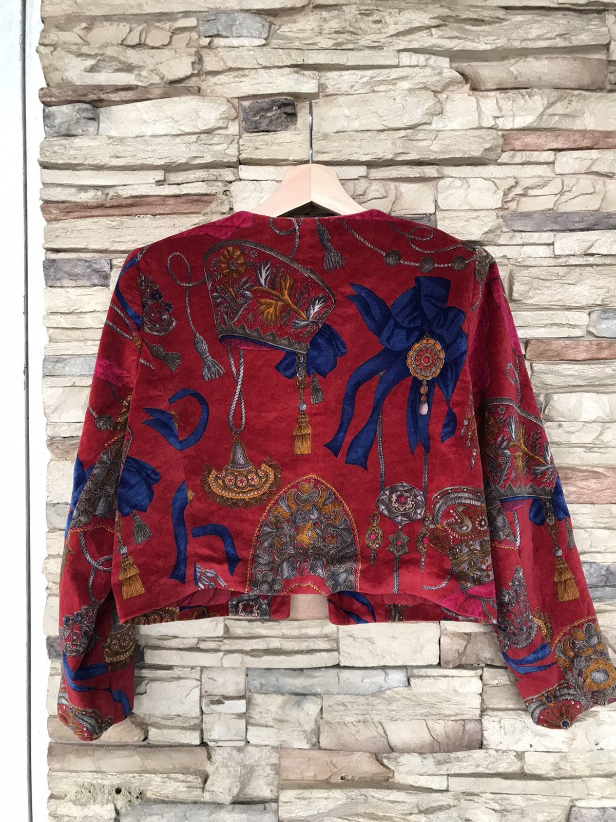 Vintage Mam Zelle Gran Yamaki Blazer Coat Size S / US 4 / IT 40 - 2 Thumbnail