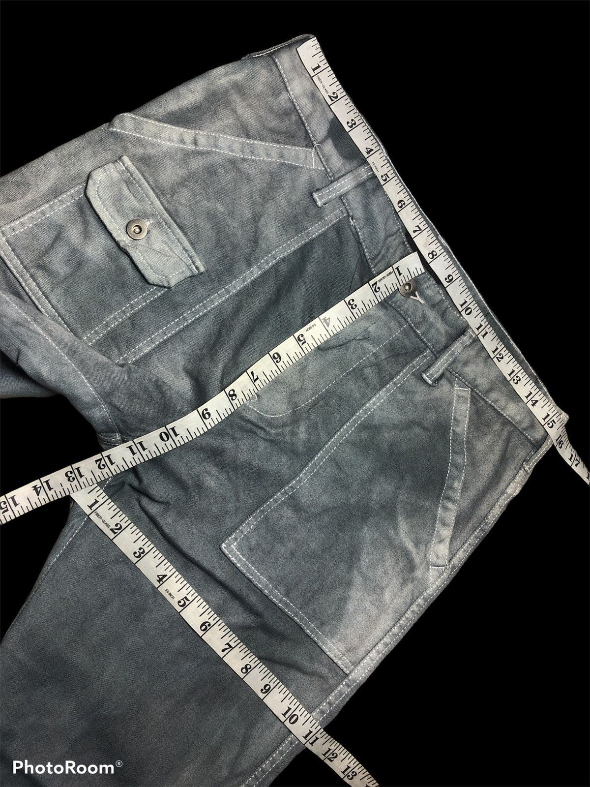 Hypebeast BLEACHED⚡️⚡️JUNGLE STORM STRECTHABLE BAKER PANTS Size US 31 - 5 Thumbnail