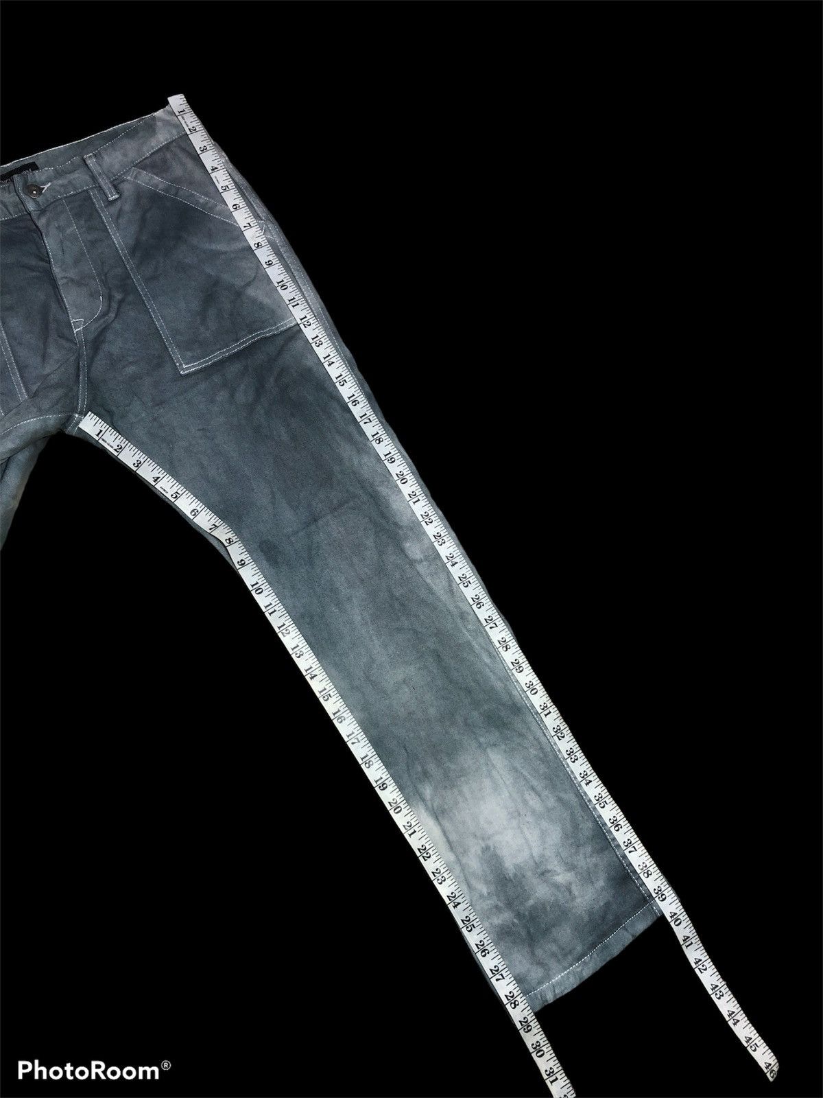 Hypebeast BLEACHED⚡️⚡️JUNGLE STORM STRECTHABLE BAKER PANTS Size US 31 - 7 Thumbnail