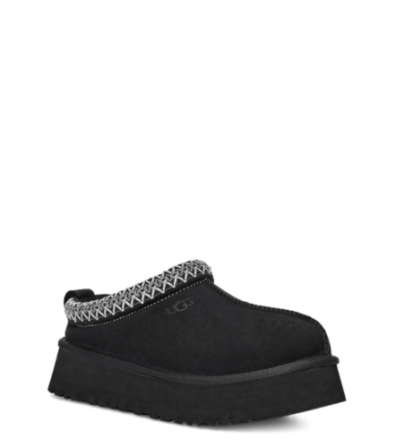 Ugg UGG TAZZ BLACK SLIPPER WITH PLATFORM UGSTAZZBK1122553W-7 Size US 7 / IT 37 - 4 Thumbnail