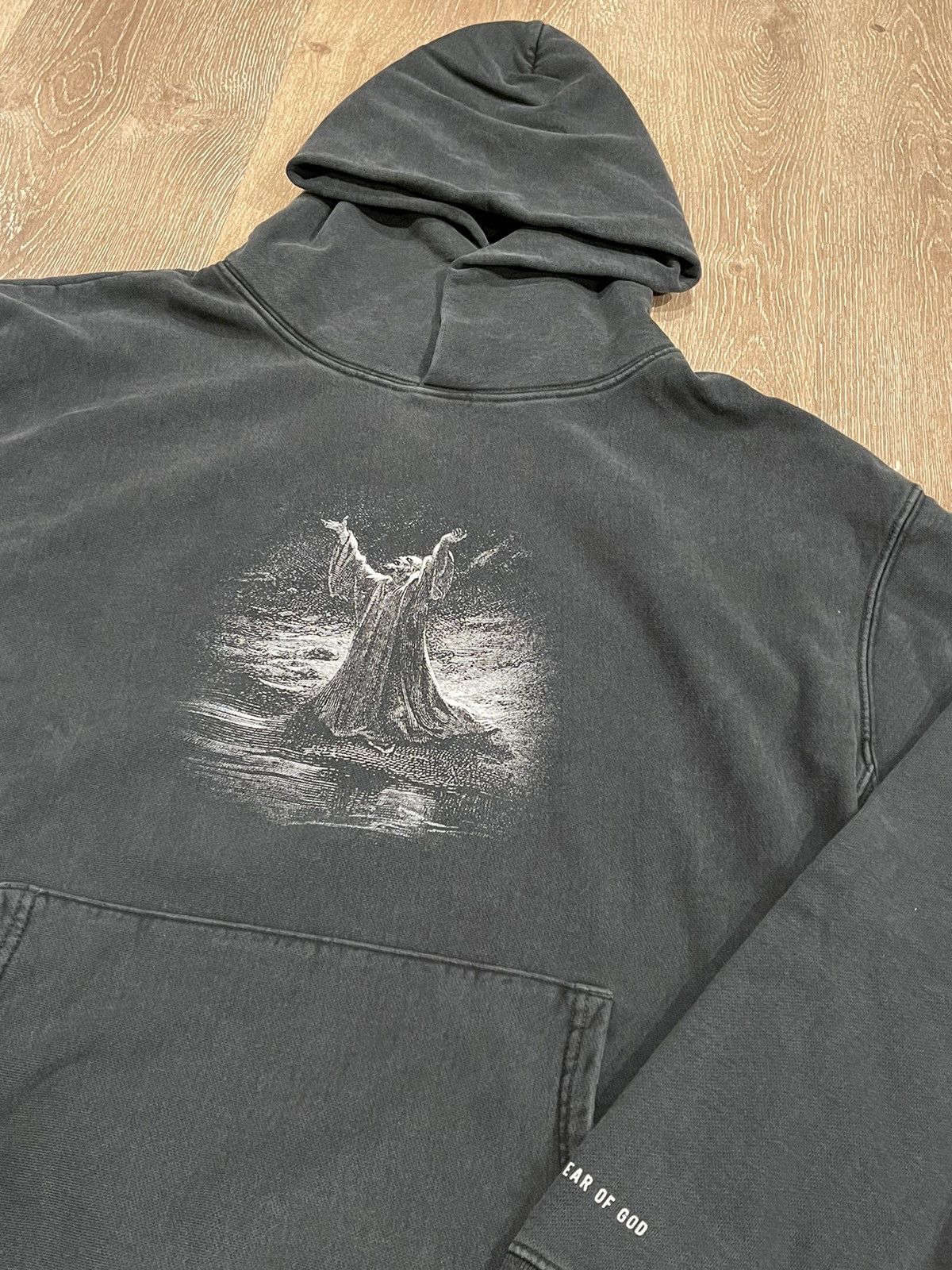 union × FEAR OF GOD パーカー　L FEAR OF GOD X UNION ETERNAL UNION HOODIE - Spyder｜セレクト