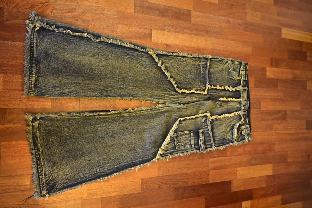 Japanese Brand No Faith Studios Flared Denim | Grailed