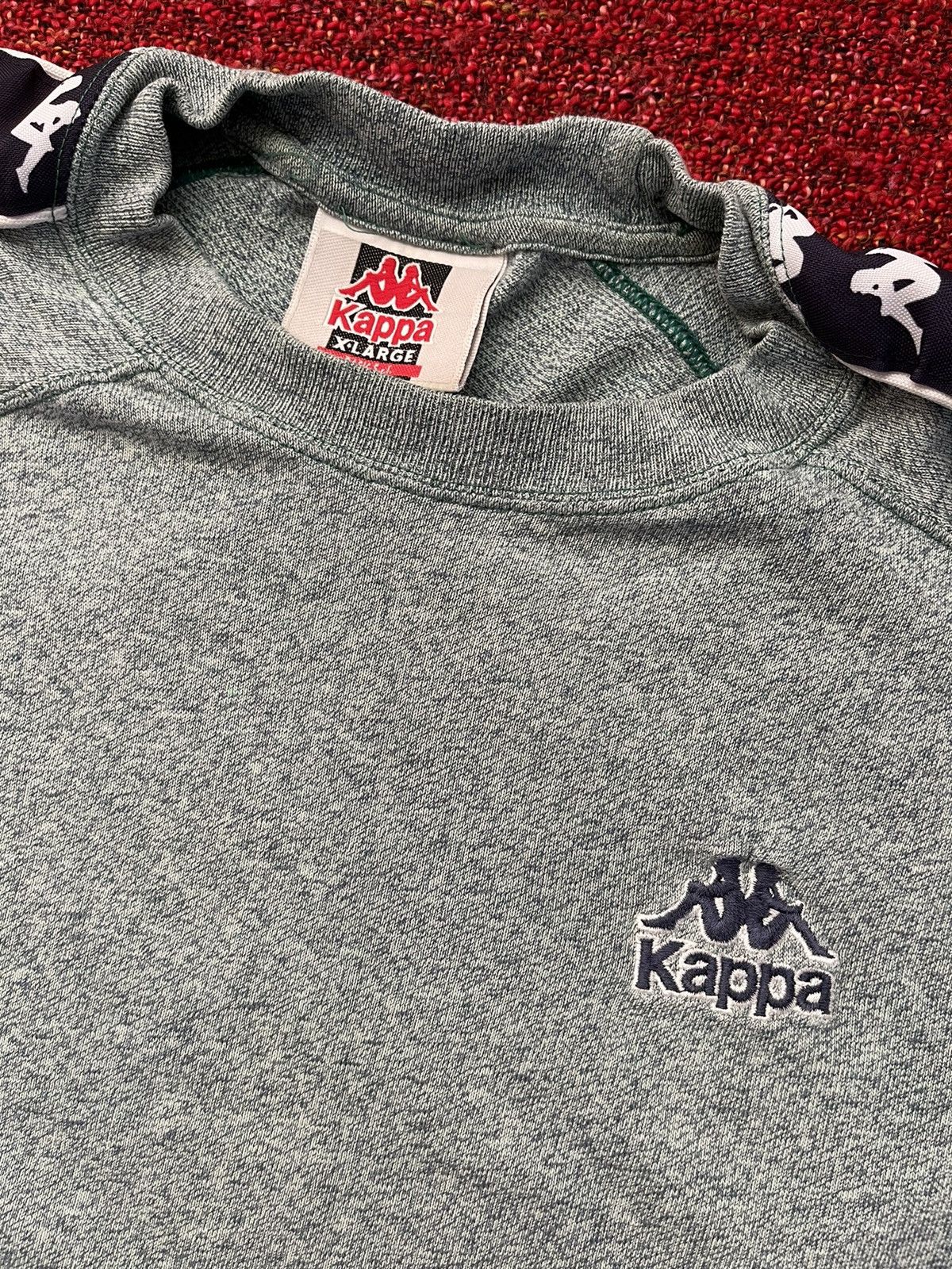 Kappa × Vintage Kappa 1990s vintage stripe mint t-shirt Size US XL / EU 56 / 4 - 2 Thumbnail