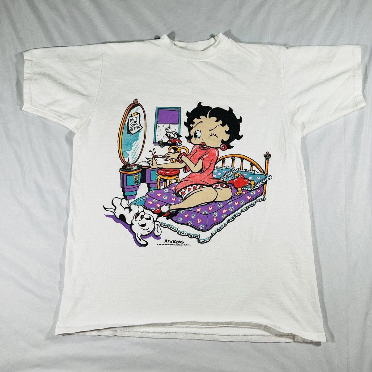 Maglietta Bianca Bambina E Donna Stelle - Rosa Cipria | Bijoux - Foto 3