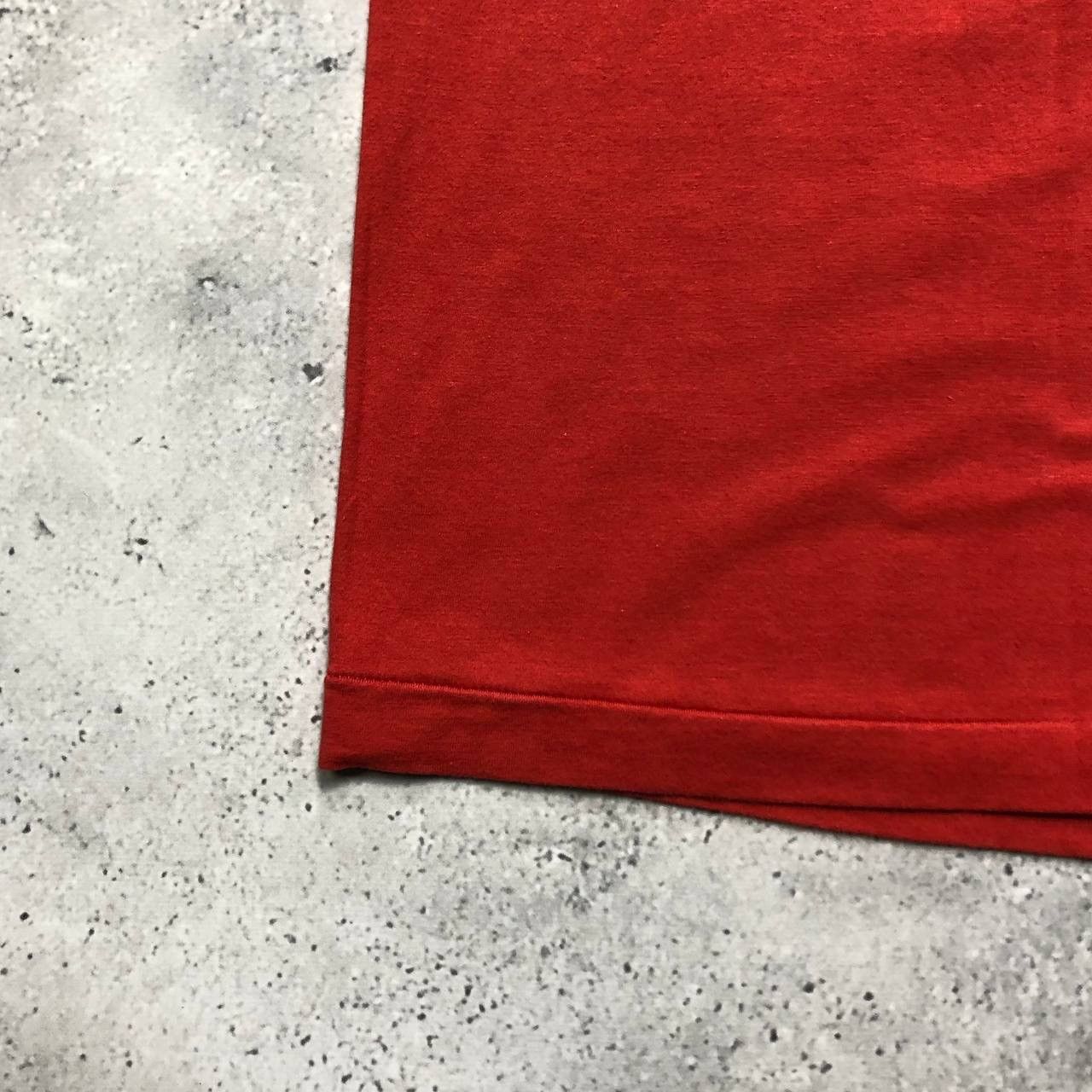 Vintage Vintage 2000s Blank Single Stitch T Shirt Orange Size M Size US M / EU 48-50 / 2 - 13 Thumbnail