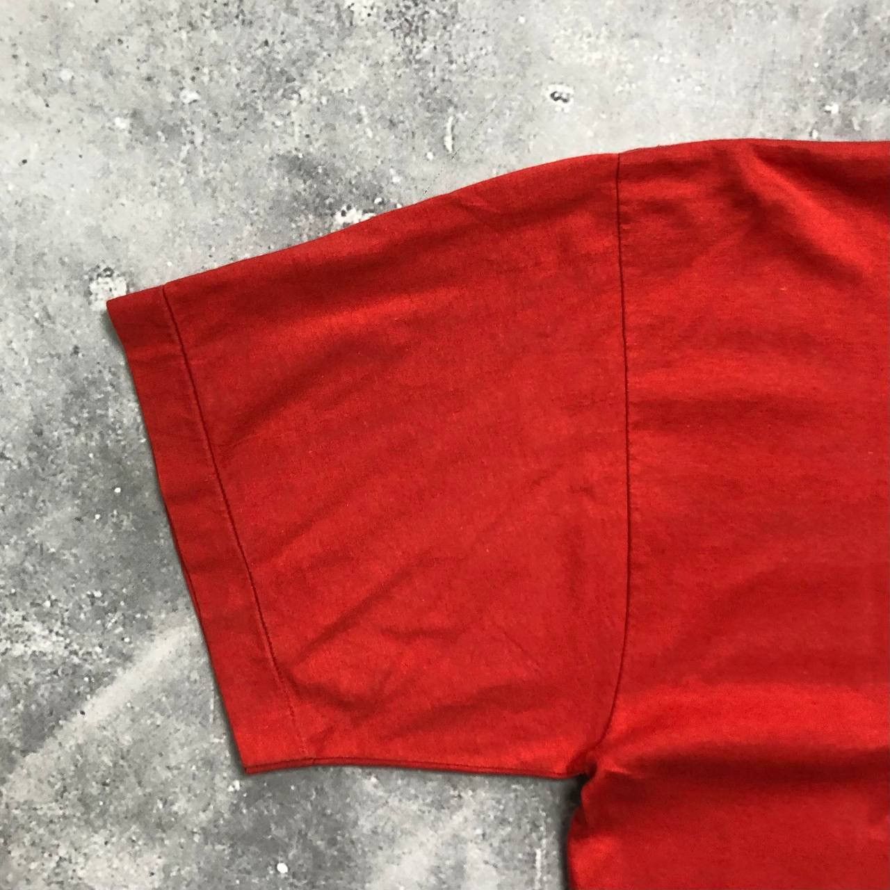 Vintage Vintage 2000s Blank Single Stitch T Shirt Orange Size M Size US M / EU 48-50 / 2 - 9 Thumbnail