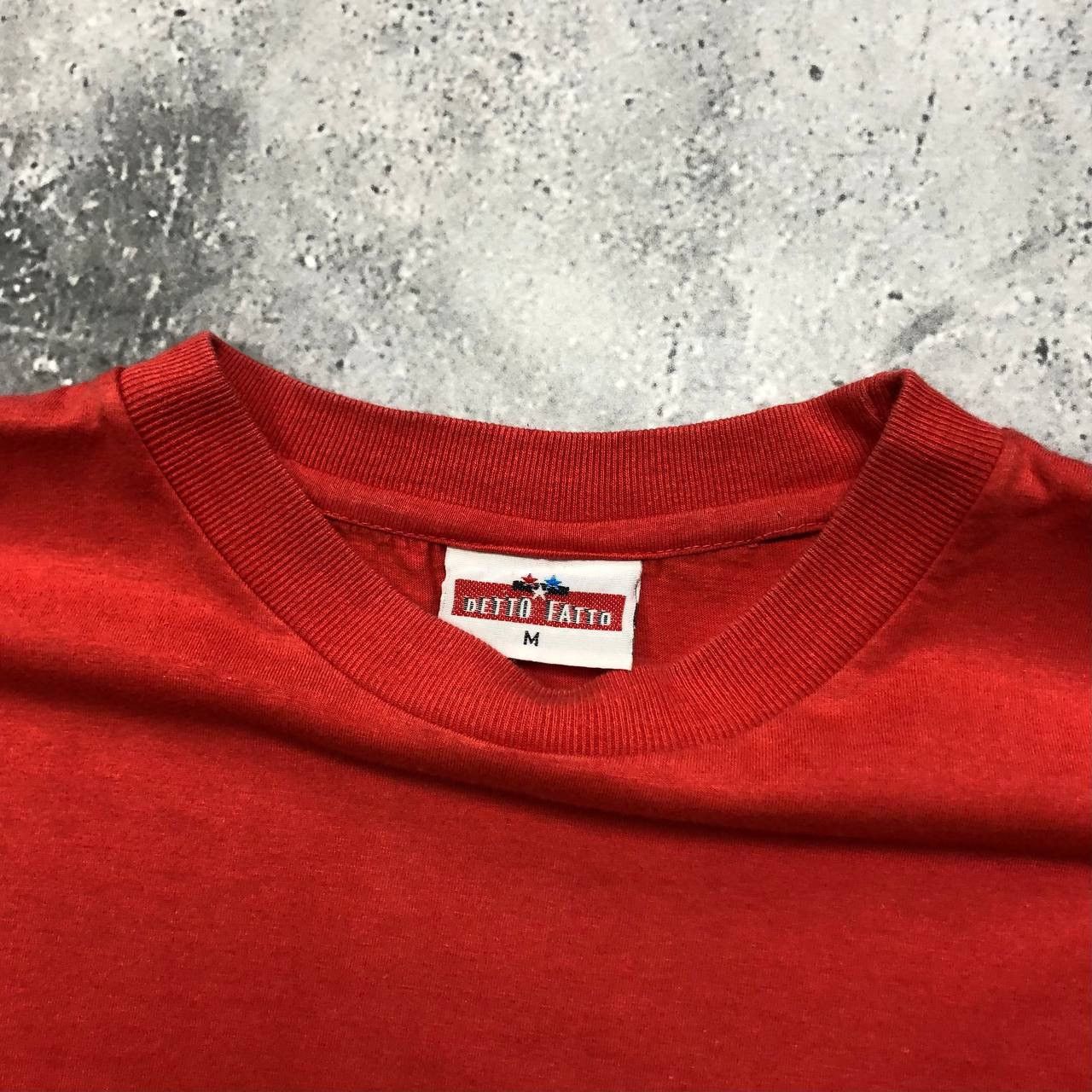 Vintage Vintage 2000s Blank Single Stitch T Shirt Orange Size M Size US M / EU 48-50 / 2 - 5 Thumbnail