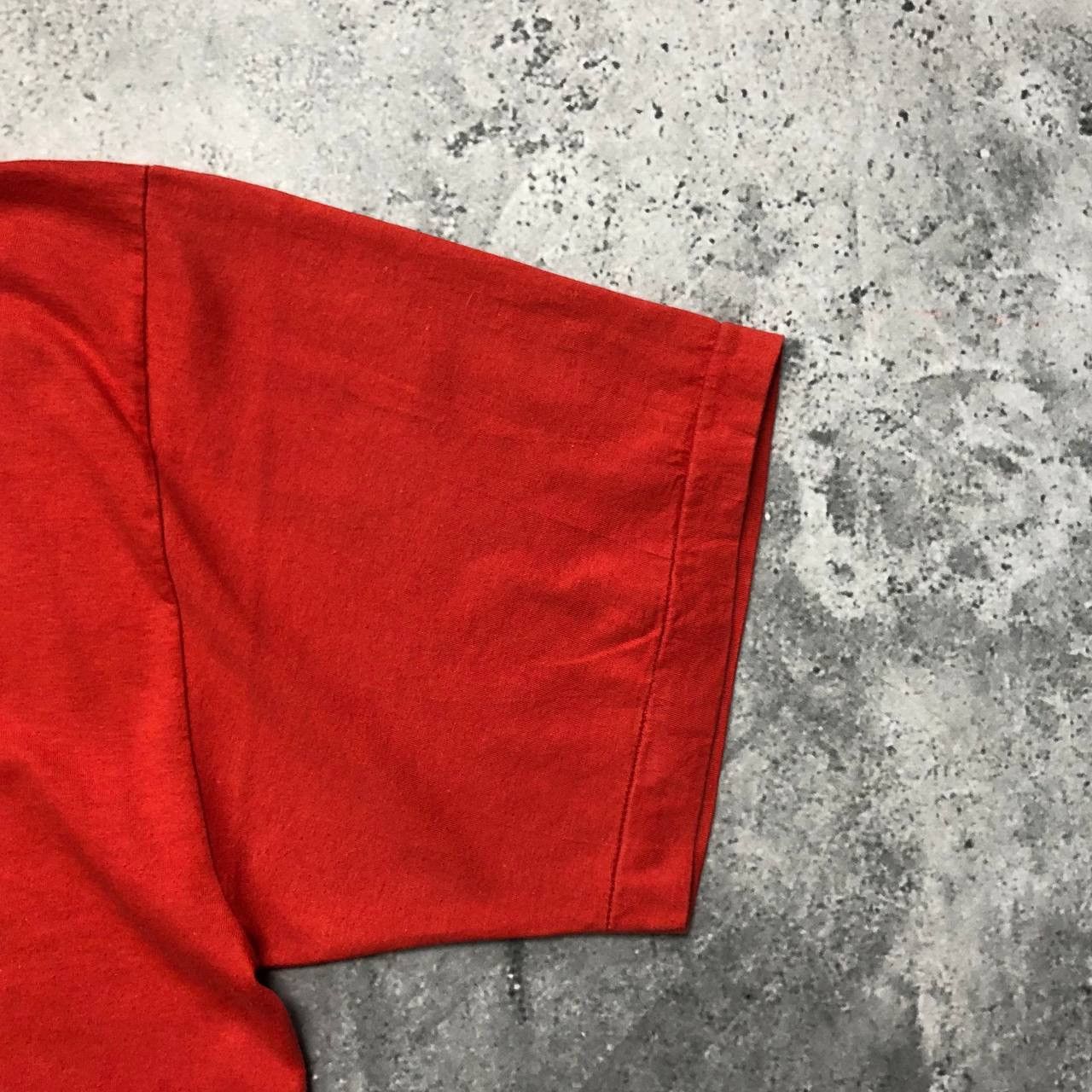 Vintage Vintage 2000s Blank Single Stitch T Shirt Orange Size M Size US M / EU 48-50 / 2 - 11 Thumbnail