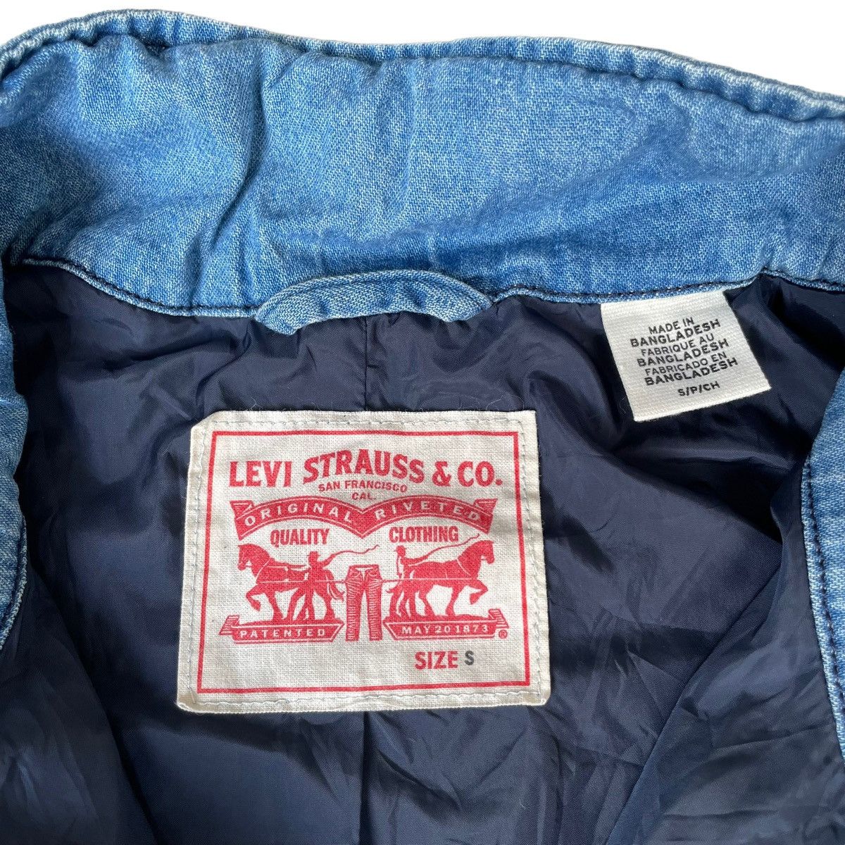 Levi's Levis Jeans Jacket Size S / US 4 / IT 40 - 6 Thumbnail
