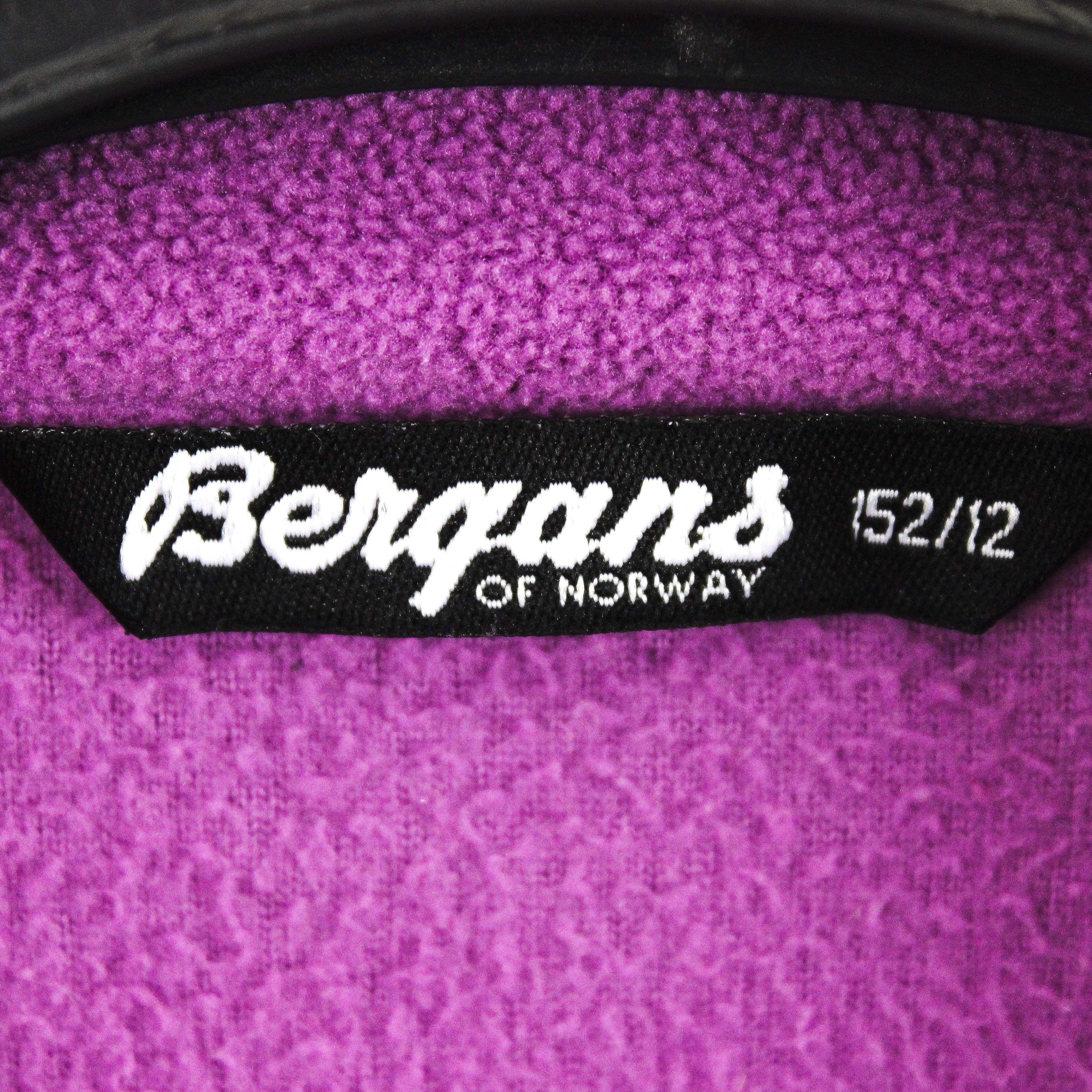 Bergans BERGANS OF NORWAY Flakk Youth Zip Polo 152 12 Girls Fleece Size XXS / US 00 / IT 34 - 5 Thumbnail