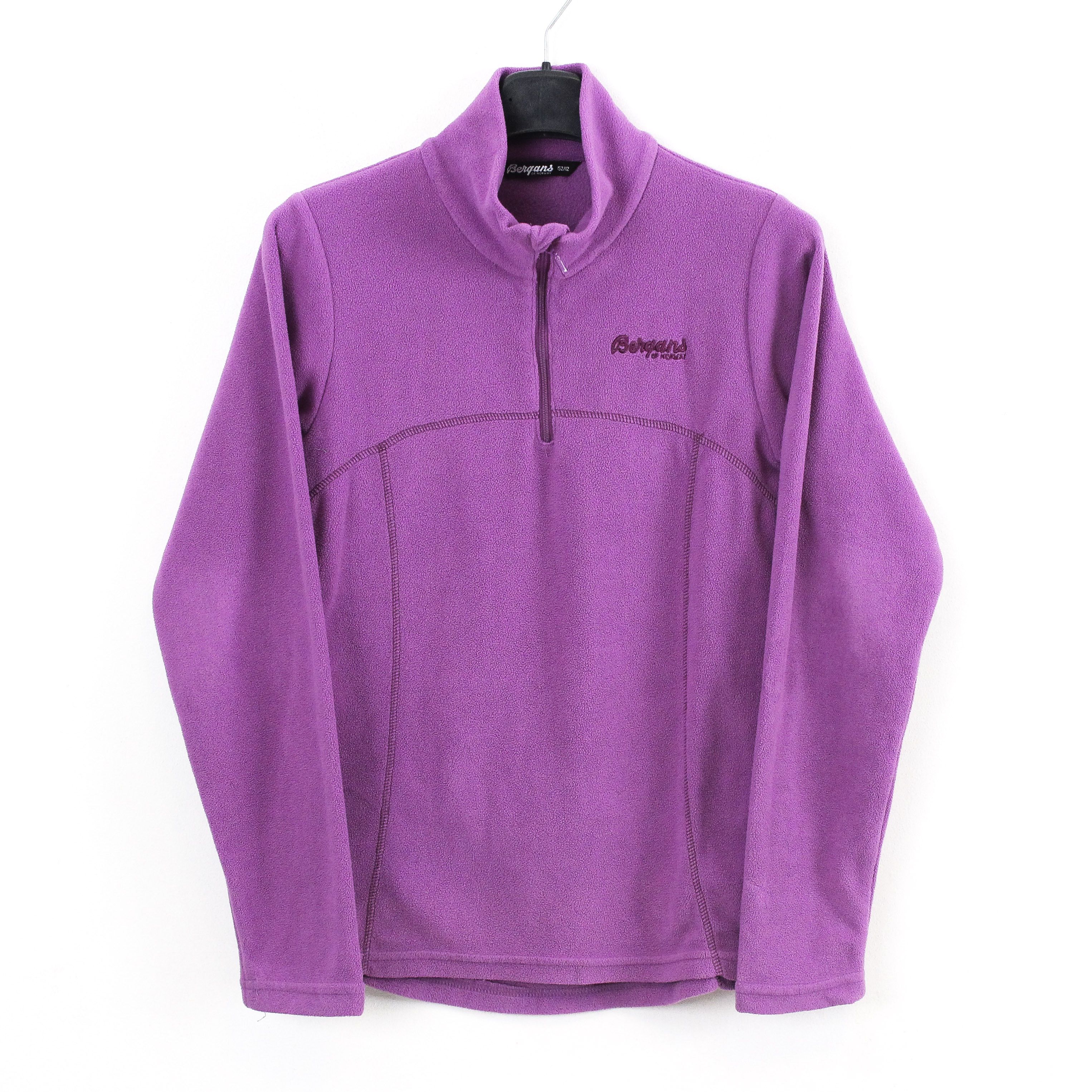 Bergans BERGANS OF NORWAY Flakk Youth Zip Polo 152 12 Girls Fleece Size XXS / US 00 / IT 34 - 1 Thumbnail