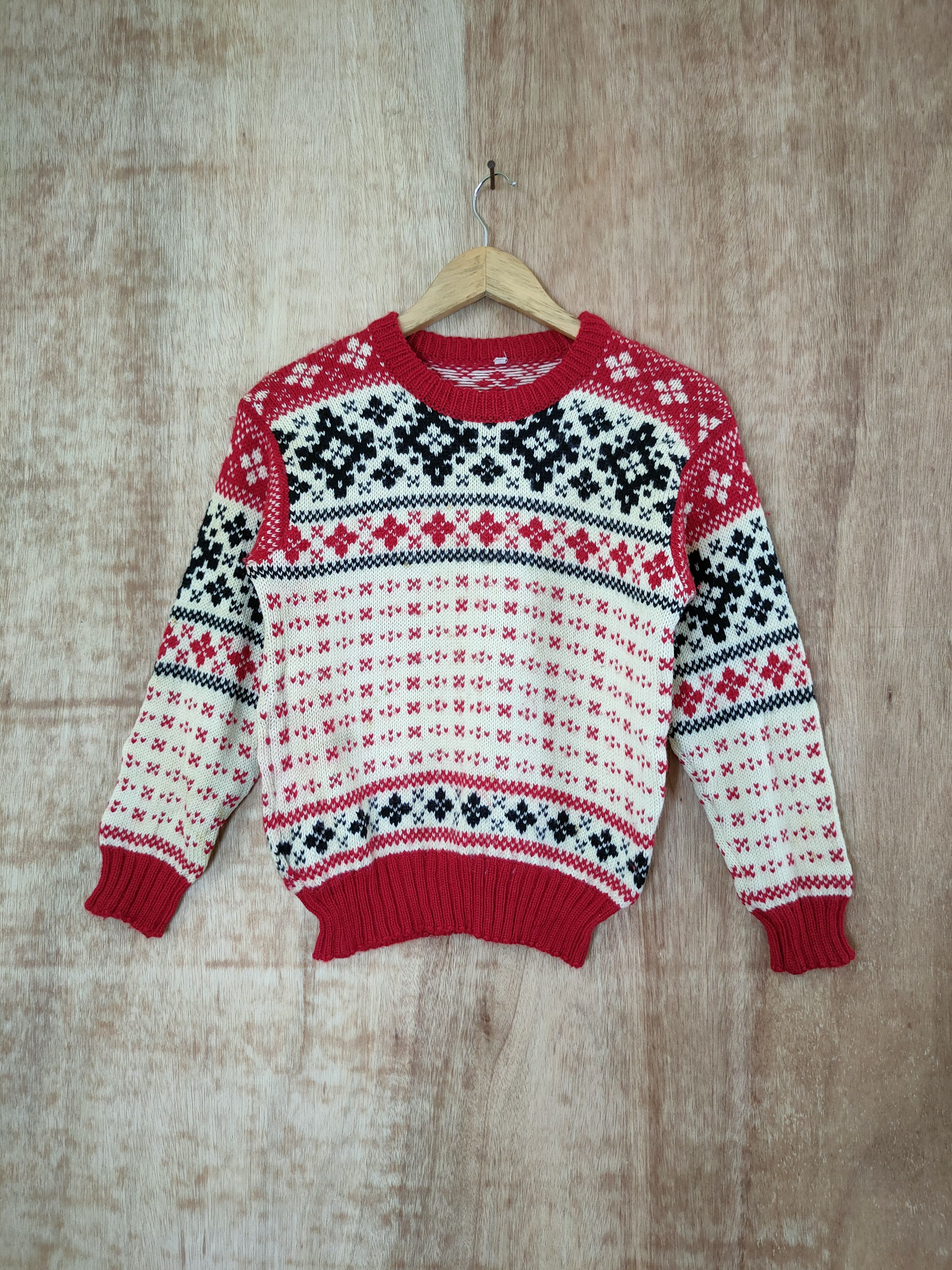 Aran Isles Knitwear DL Japan Handmade aran isle knitwear vtg streetwear #46-479 Size XS / US 0-2 / IT 36-38 - 1 Thumbnail