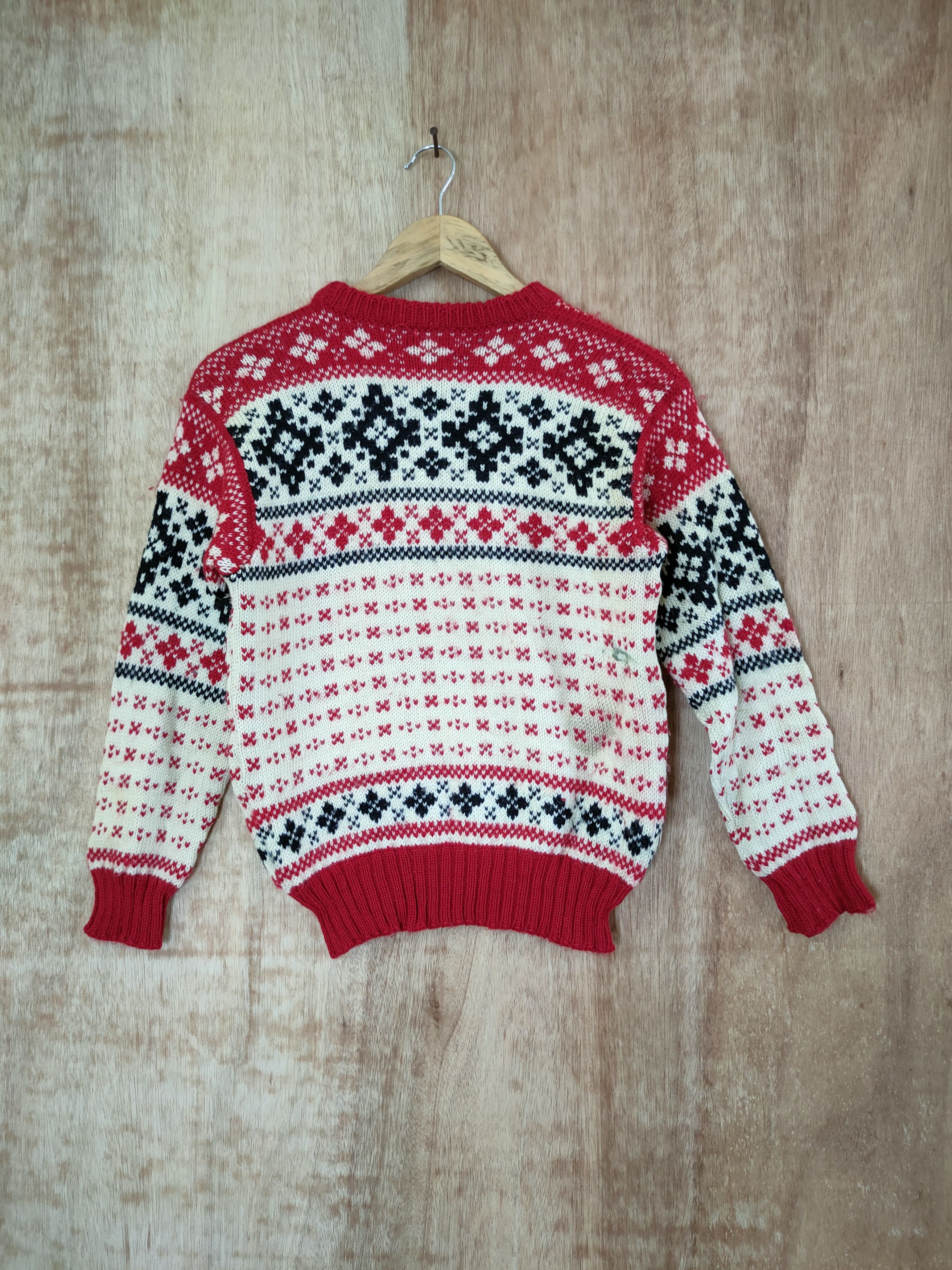Aran Isles Knitwear DL Japan Handmade aran isle knitwear vtg streetwear #46-479 Size XS / US 0-2 / IT 36-38 - 6 Thumbnail