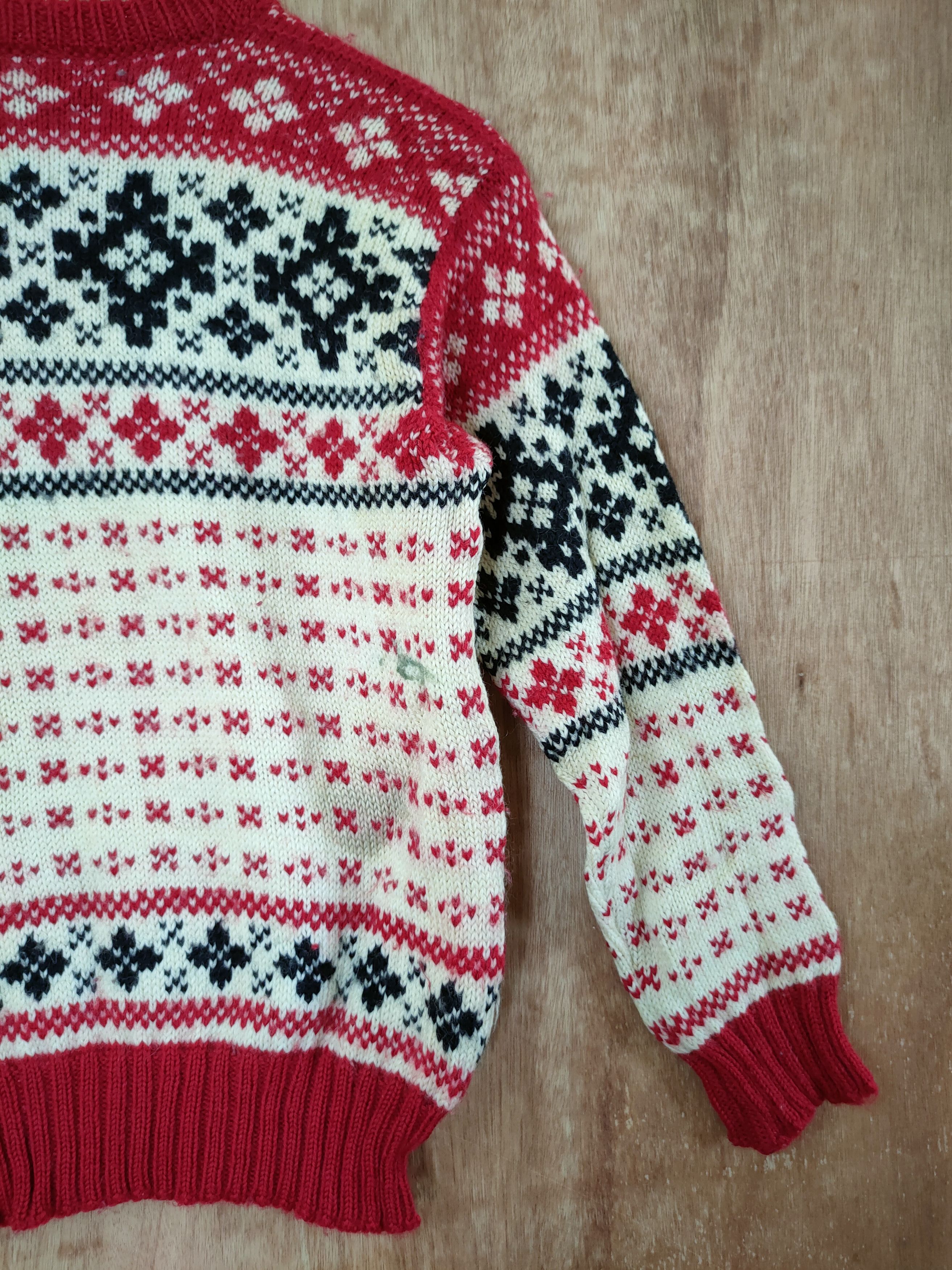 Aran Isles Knitwear DL Japan Handmade aran isle knitwear vtg streetwear #46-479 Size XS / US 0-2 / IT 36-38 - 8 Thumbnail