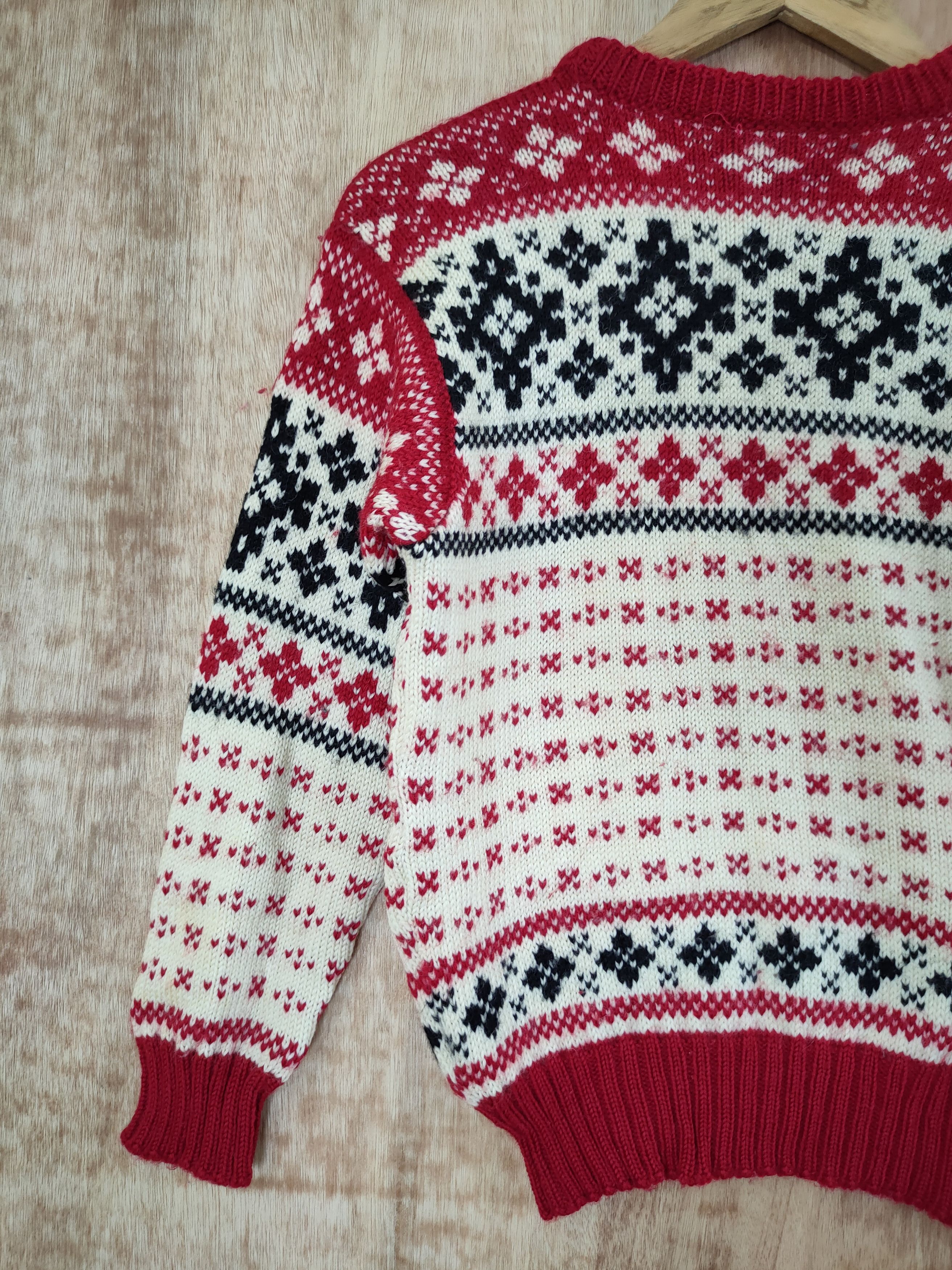 Aran Isles Knitwear DL Japan Handmade aran isle knitwear vtg streetwear #46-479 Size XS / US 0-2 / IT 36-38 - 7 Thumbnail
