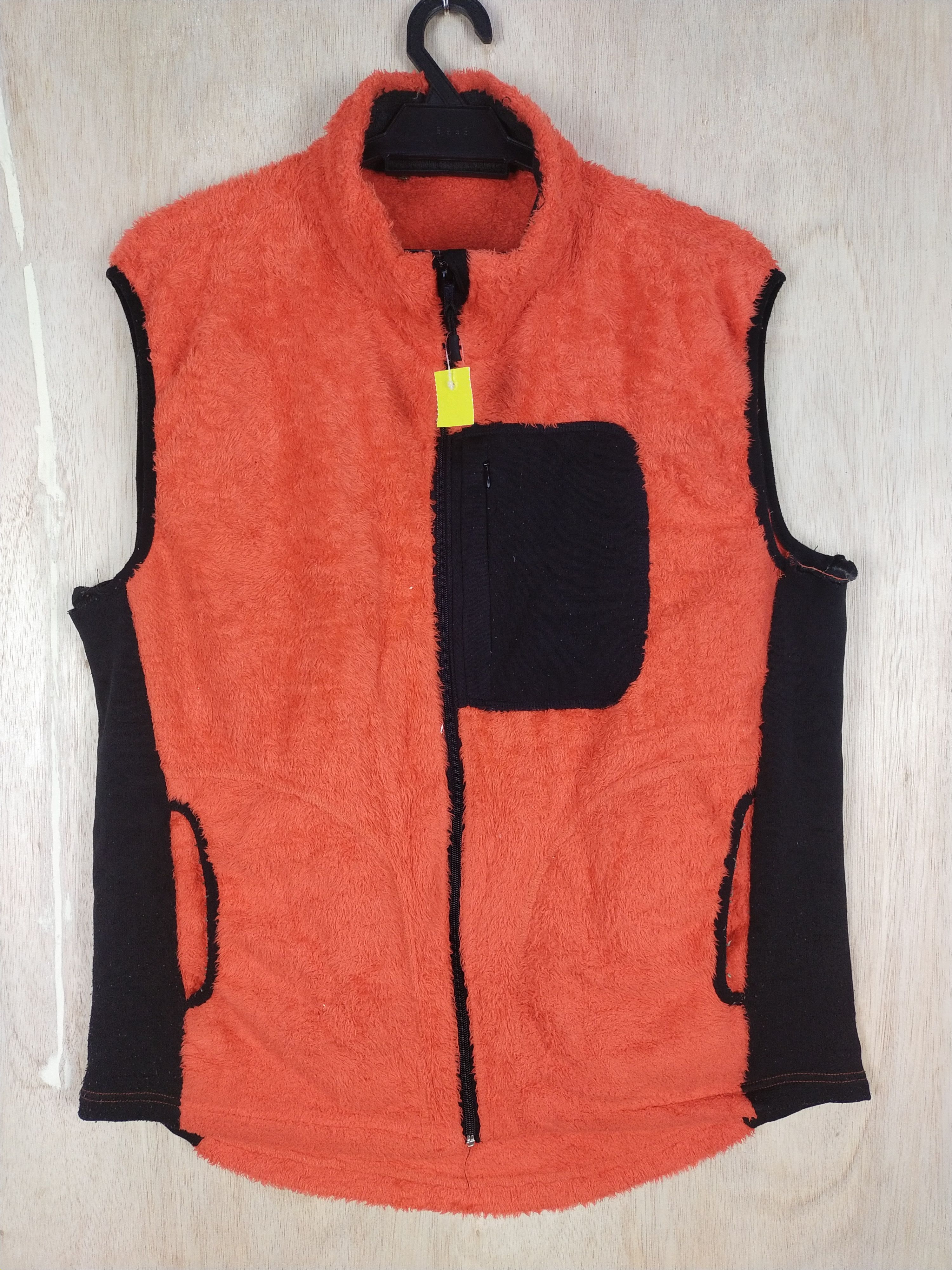 Japanese Brand Japan fleece Vest sleeveless #3547 Size US XL / EU 56 / 4 - 1 Thumbnail