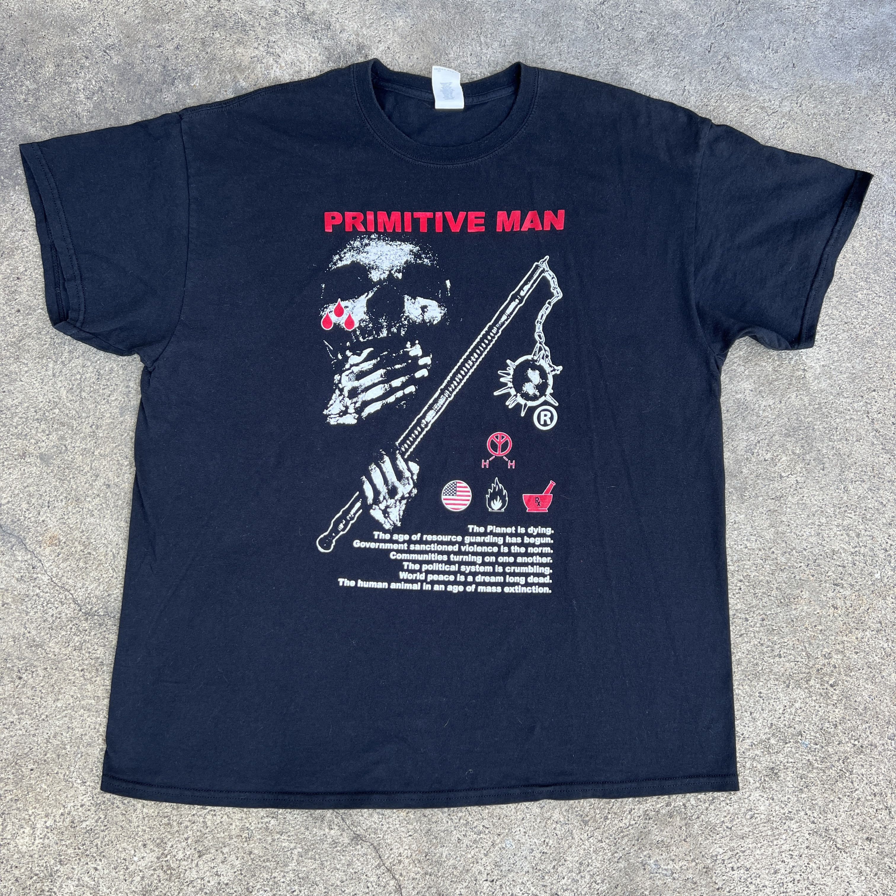 Band Tees Vintage Y2K Primitive man band Sludge doom metal PromoTee XL Size US XL / EU 56 / 4 - 2 Thumbnail
