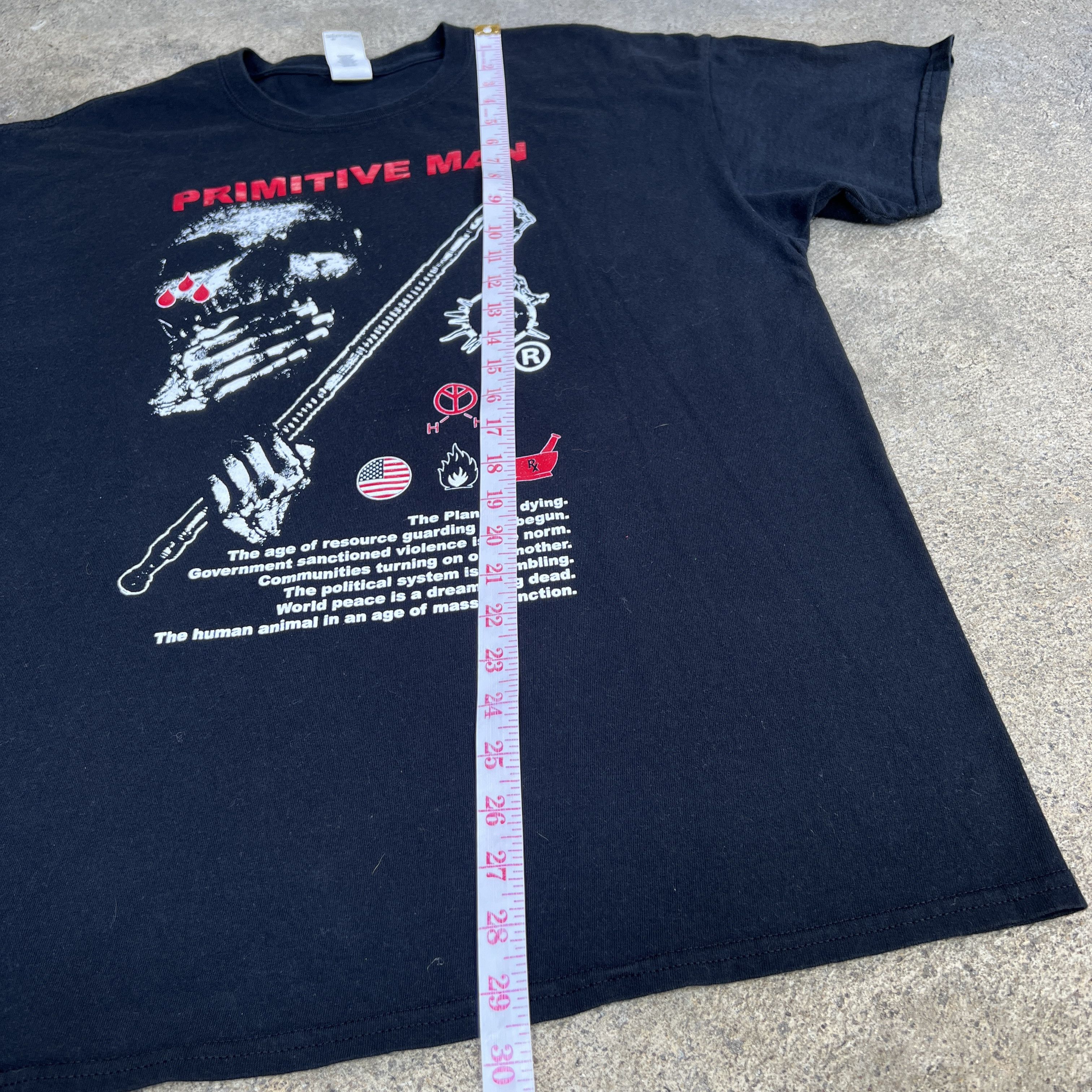 Band Tees Vintage Y2K Primitive man band Sludge doom metal PromoTee XL Size US XL / EU 56 / 4 - 6 Thumbnail