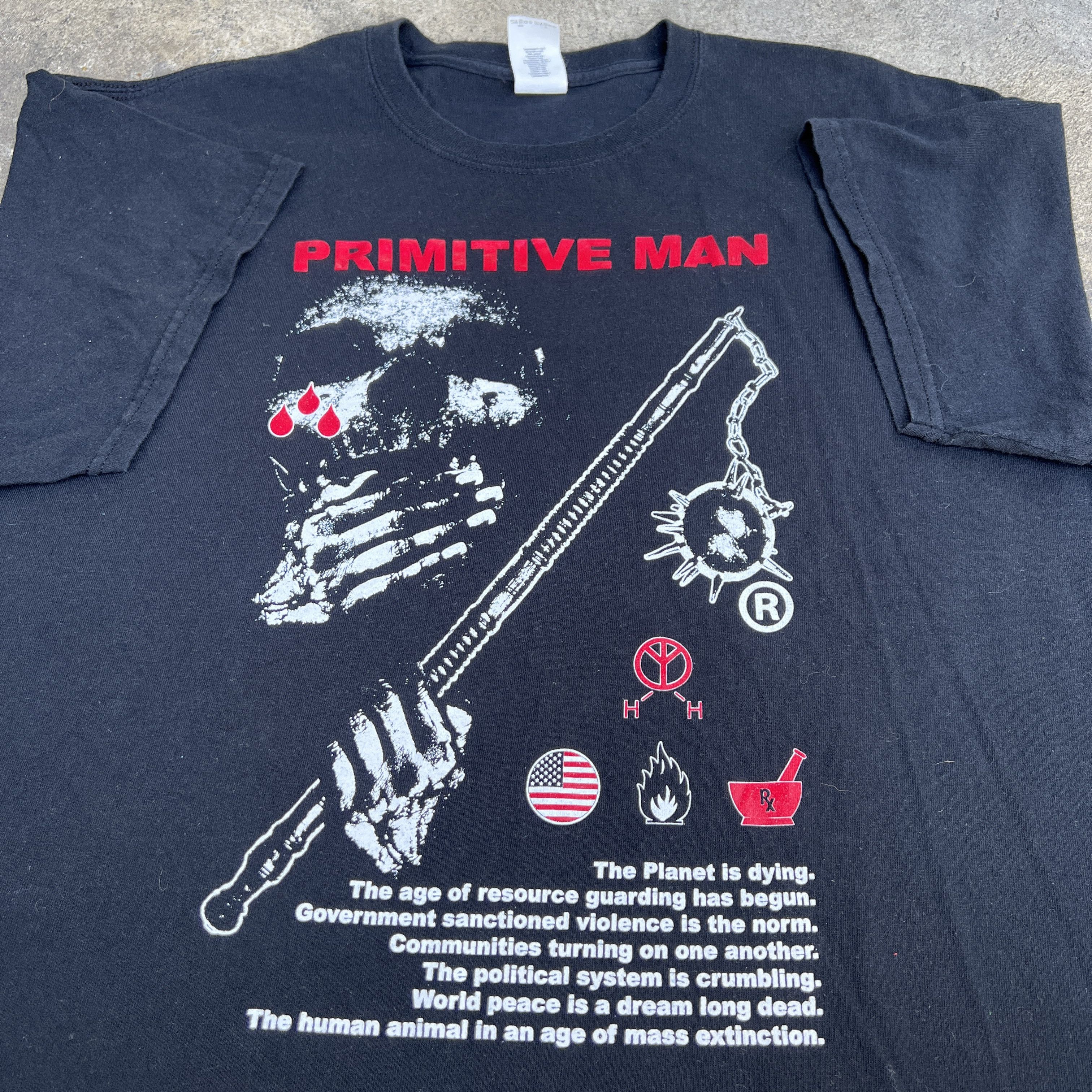 Band Tees Vintage Y2K Primitive man band Sludge doom metal PromoTee XL Size US XL / EU 56 / 4 - 1 Thumbnail