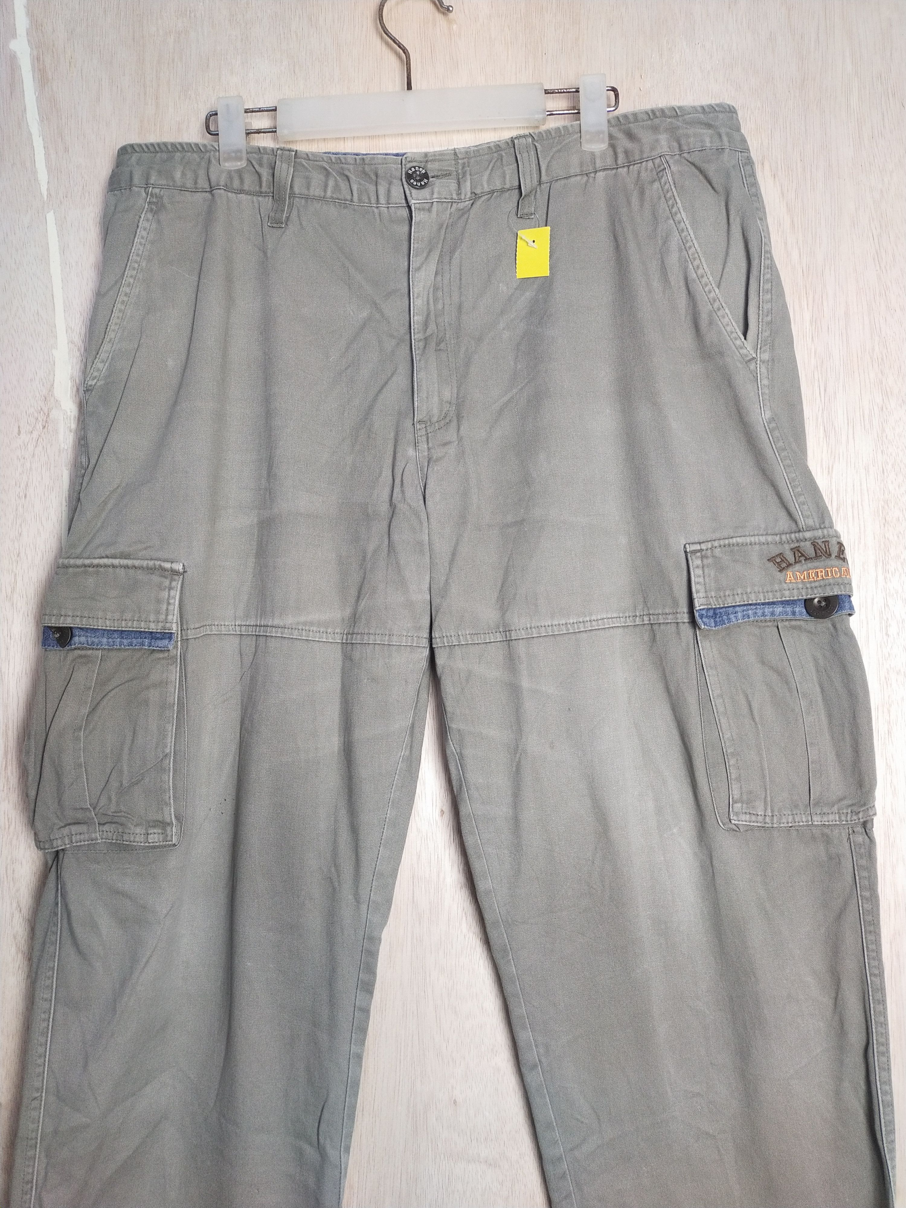 Hanes Hanes vintage utility tactical Cargo Pants #2861 Size US 36 / EU 52 - 2 Thumbnail