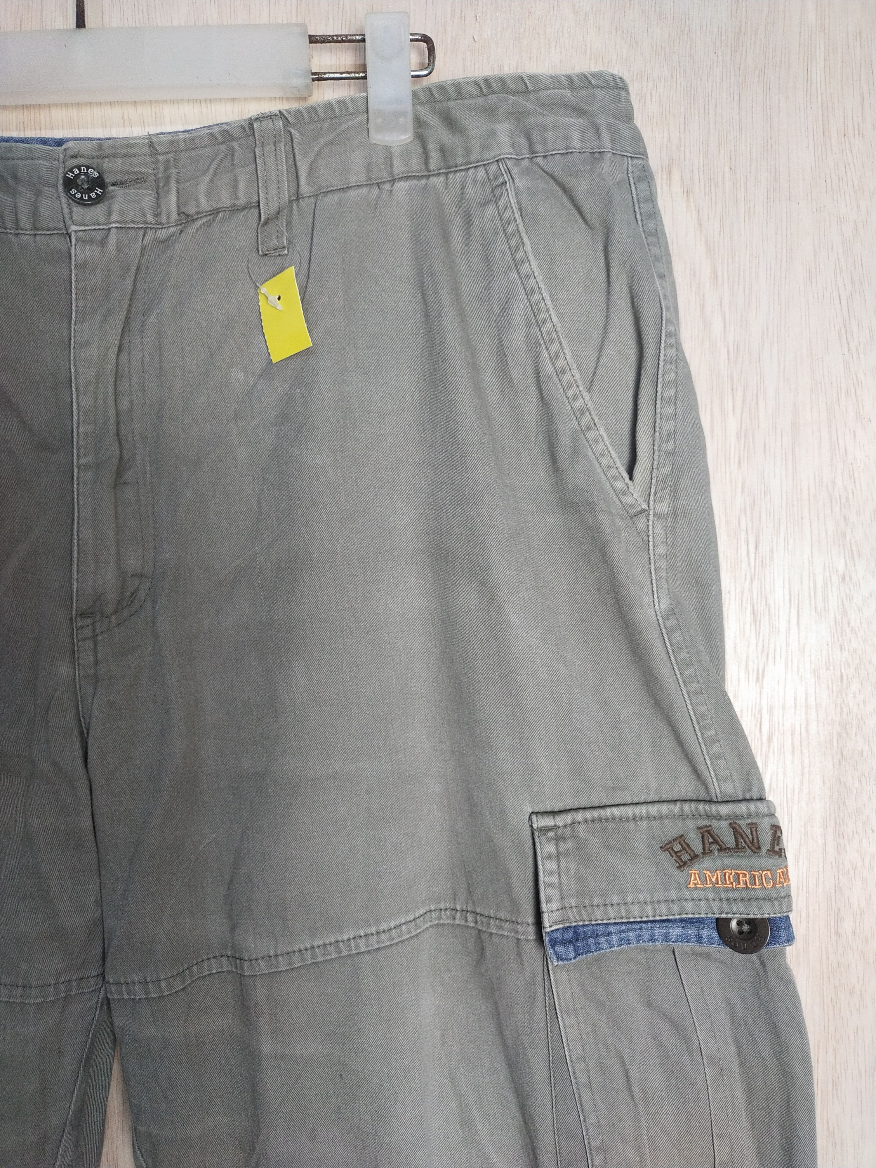 Hanes Hanes vintage utility tactical Cargo Pants #2861 Size US 36 / EU 52 - 4 Thumbnail