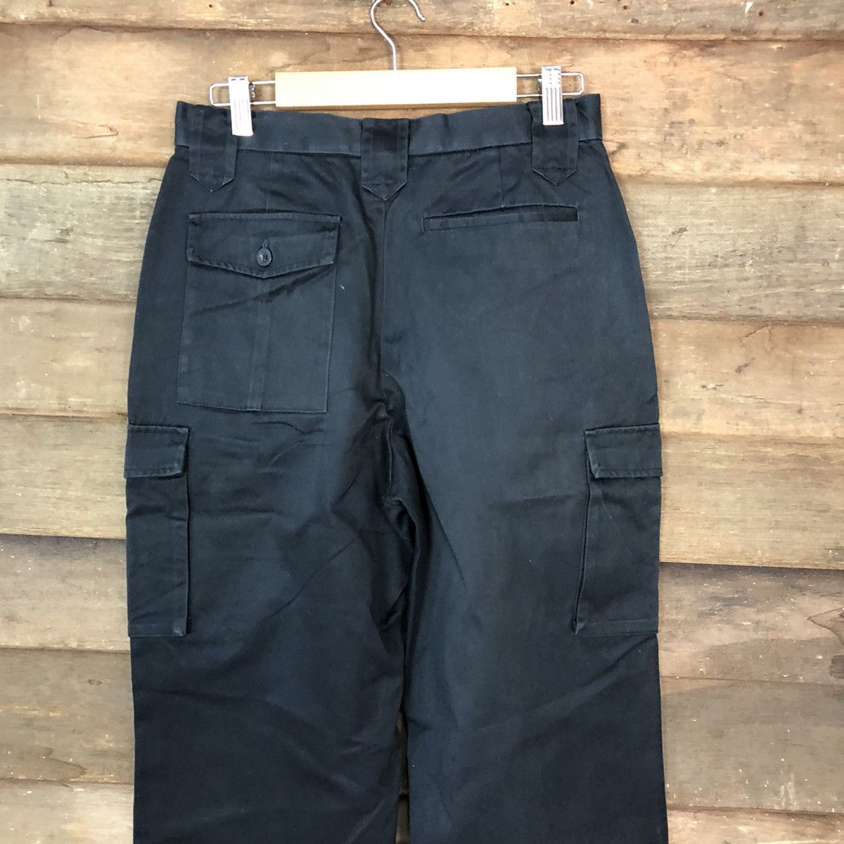 Japanese Brand Japanese Brand Dark blue multipocket Cargo Pants #3402 Size US 28 / EU 44 - 12 Thumbnail