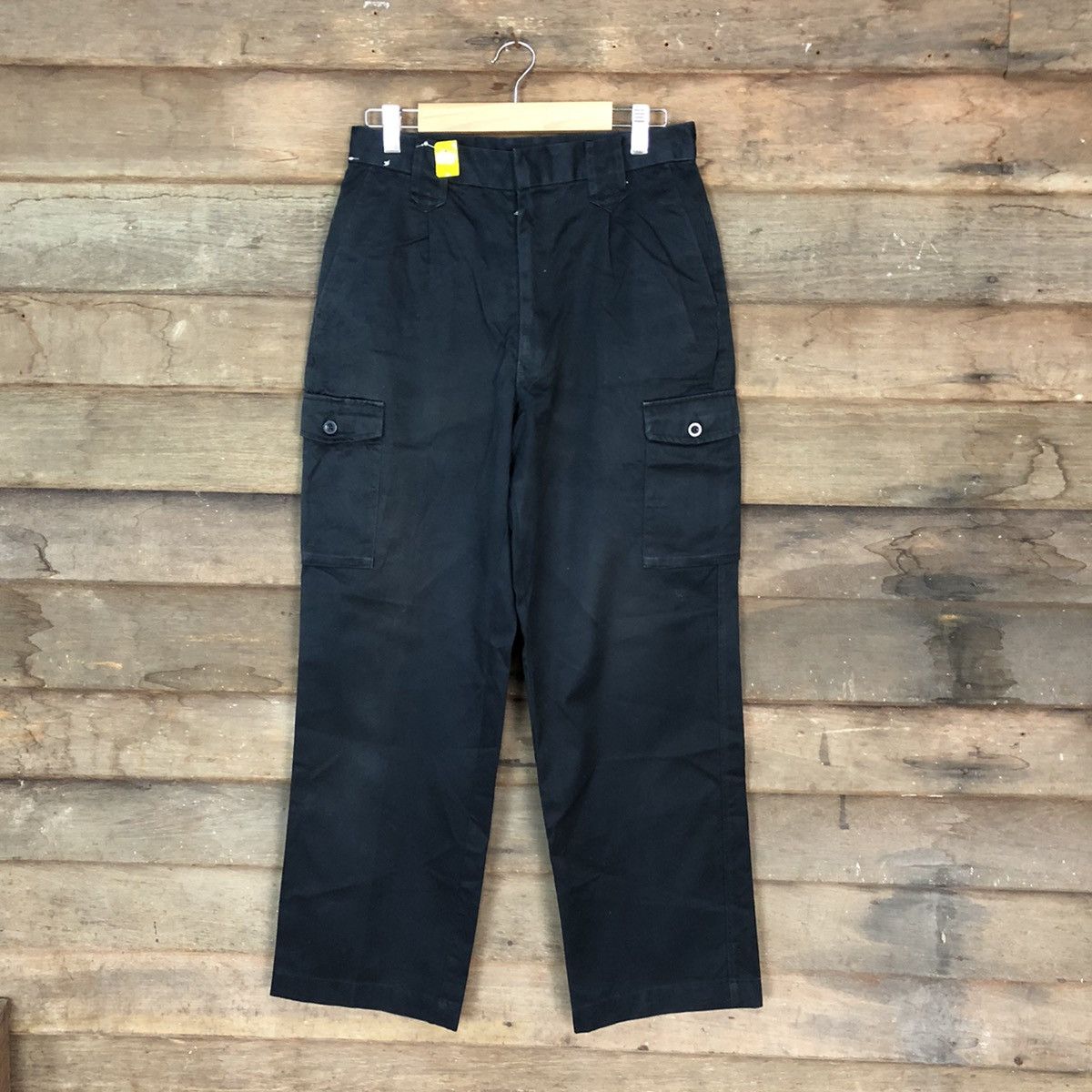 Japanese Brand Japanese Brand Dark blue multipocket Cargo Pants #3402 Size US 28 / EU 44 - 1 Thumbnail