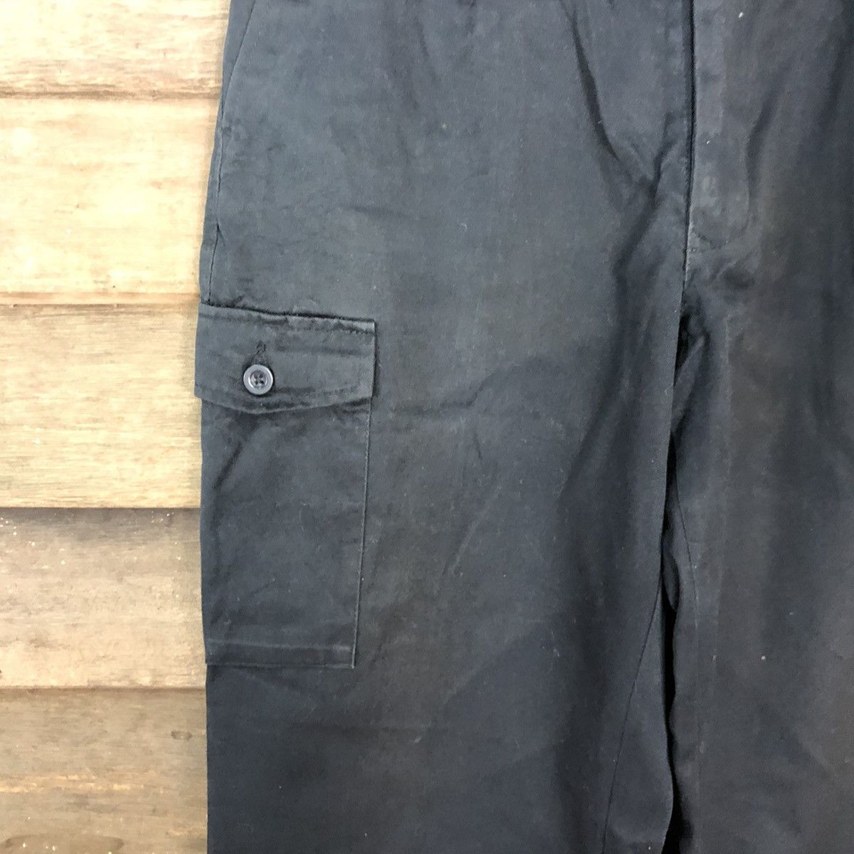 Japanese Brand Japanese Brand Dark blue multipocket Cargo Pants #3402 Size US 28 / EU 44 - 6 Thumbnail