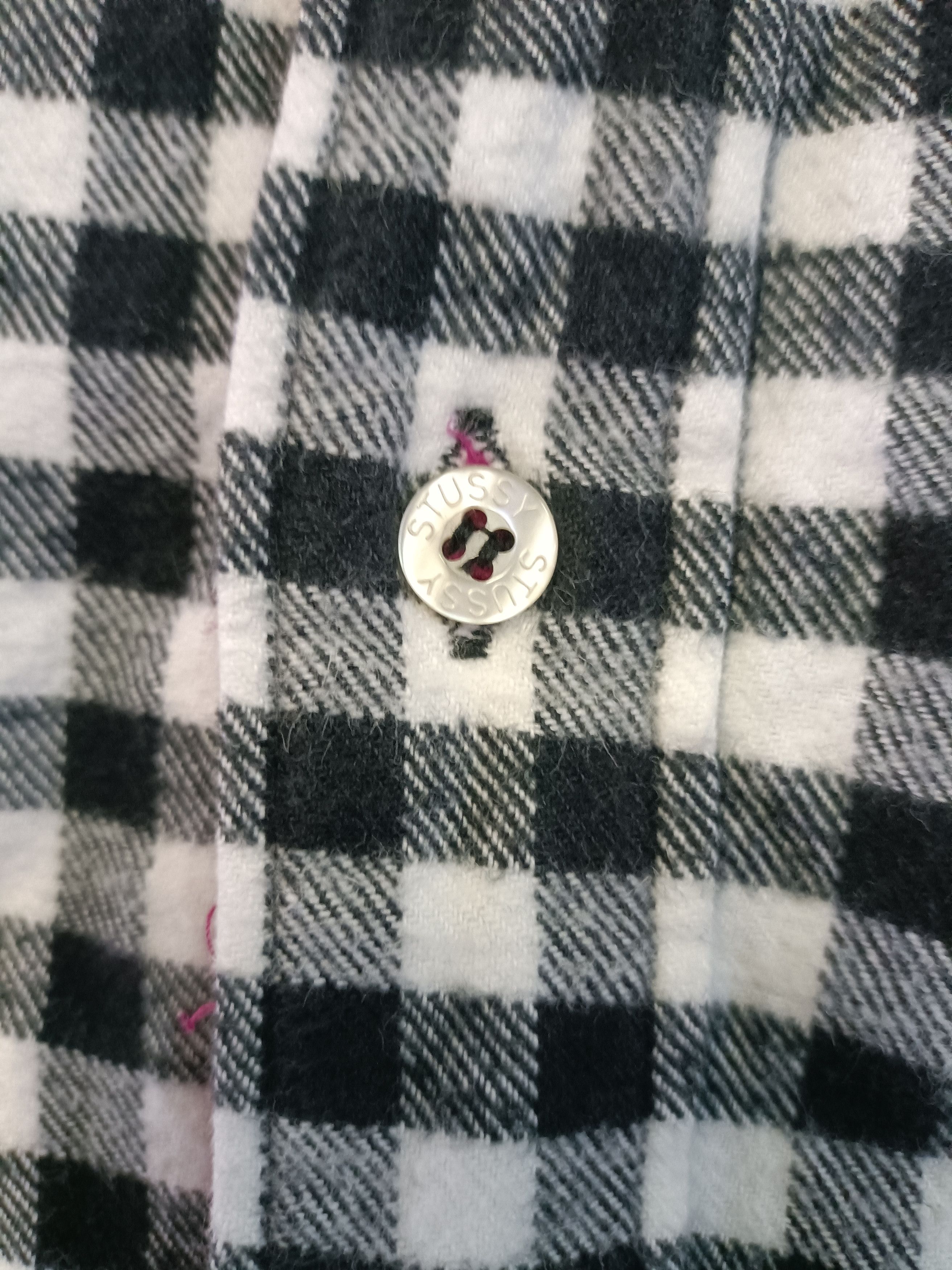 Stussy Stussy Checkered Long Sleeves Flannel Size US XL / EU 56 / 4 - 8 Thumbnail
