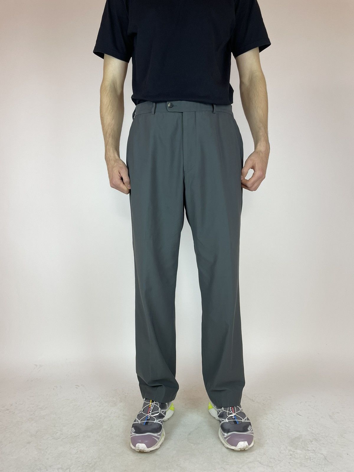 Joop! JOOP MENS TROUSERS Wide legs Cotton/Nylon y2k Size 54 Size US 34 / EU 50 - 5 Thumbnail