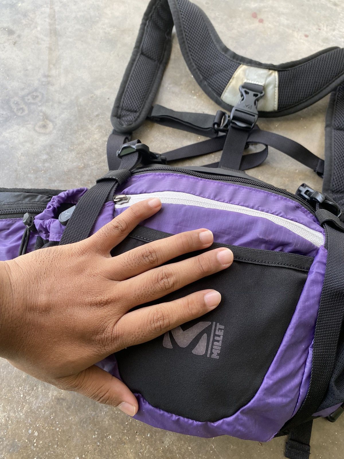 Other MILLET Waistbag Complete with Body Harness Outdoor Hiking Size ONE SIZE - 2 Thumbnail