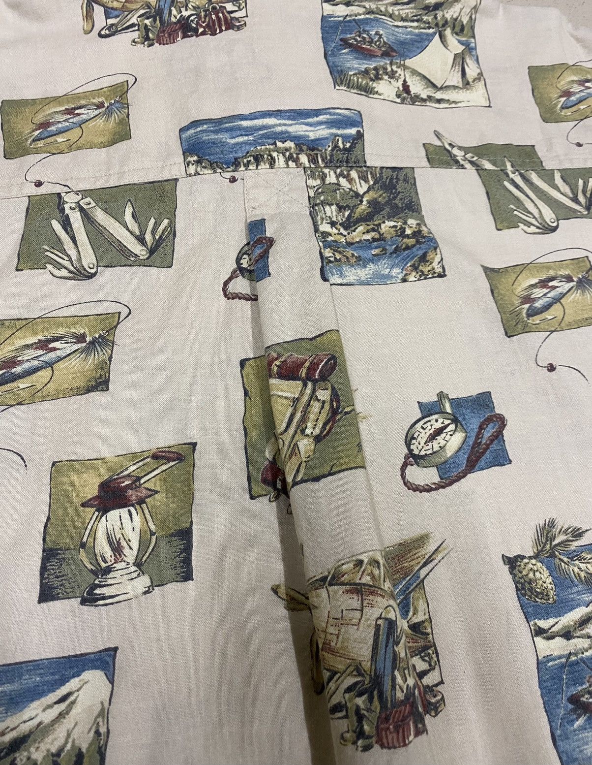 Vintage × Woolrich Woolen Mills WOOLRICH Shirt x Very Rare Design x Art x Made In Macau Size US M / EU 48-50 / 2 - 7 Thumbnail