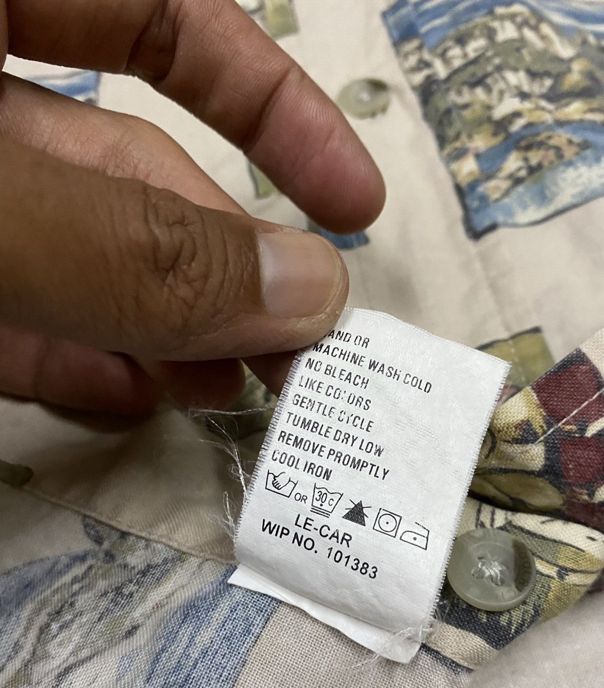 Vintage × Woolrich Woolen Mills WOOLRICH Shirt x Very Rare Design x Art x Made In Macau Size US M / EU 48-50 / 2 - 13 Thumbnail