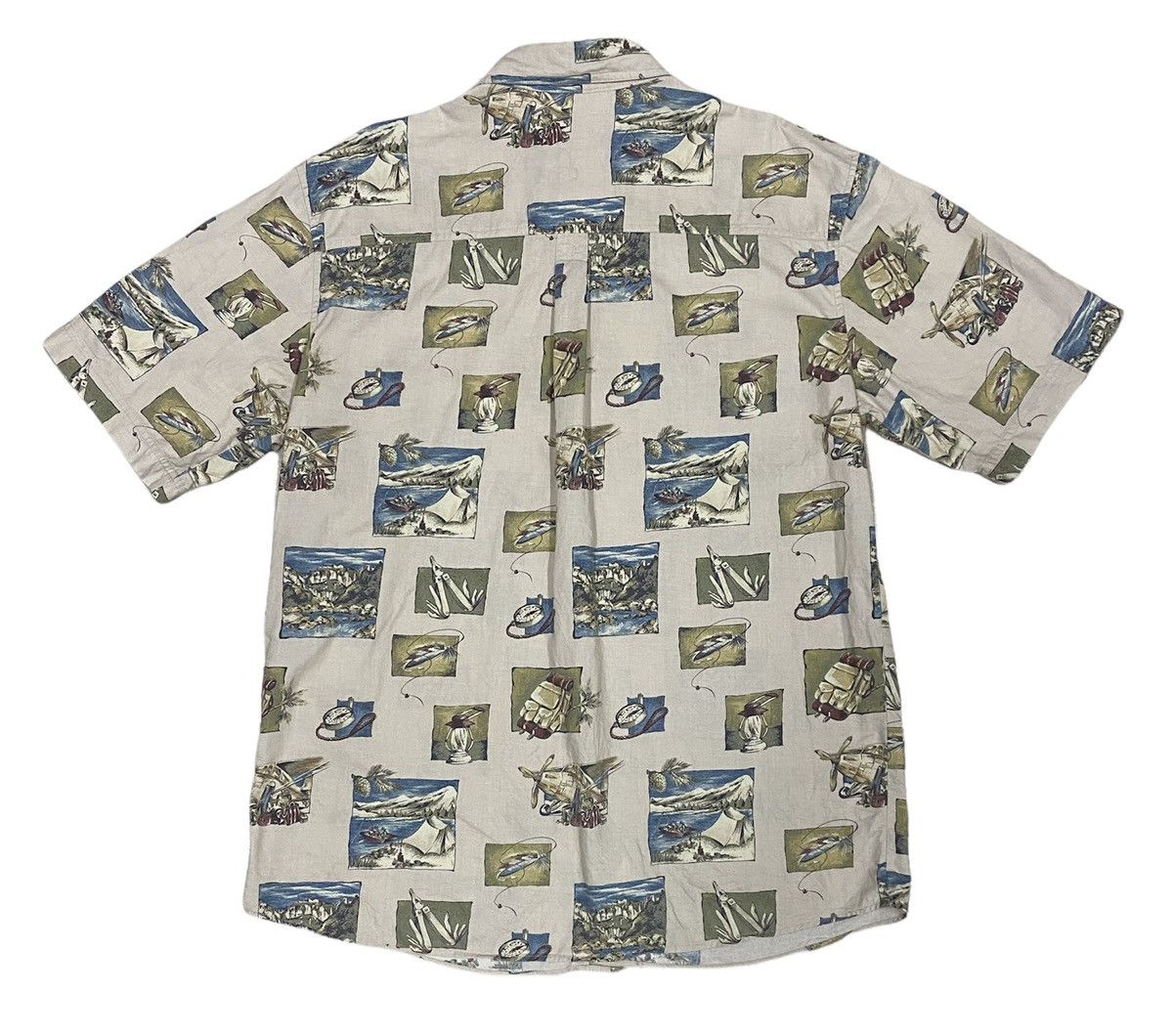 Vintage × Woolrich Woolen Mills WOOLRICH Shirt x Very Rare Design x Art x Made In Macau Size US M / EU 48-50 / 2 - 2 Thumbnail