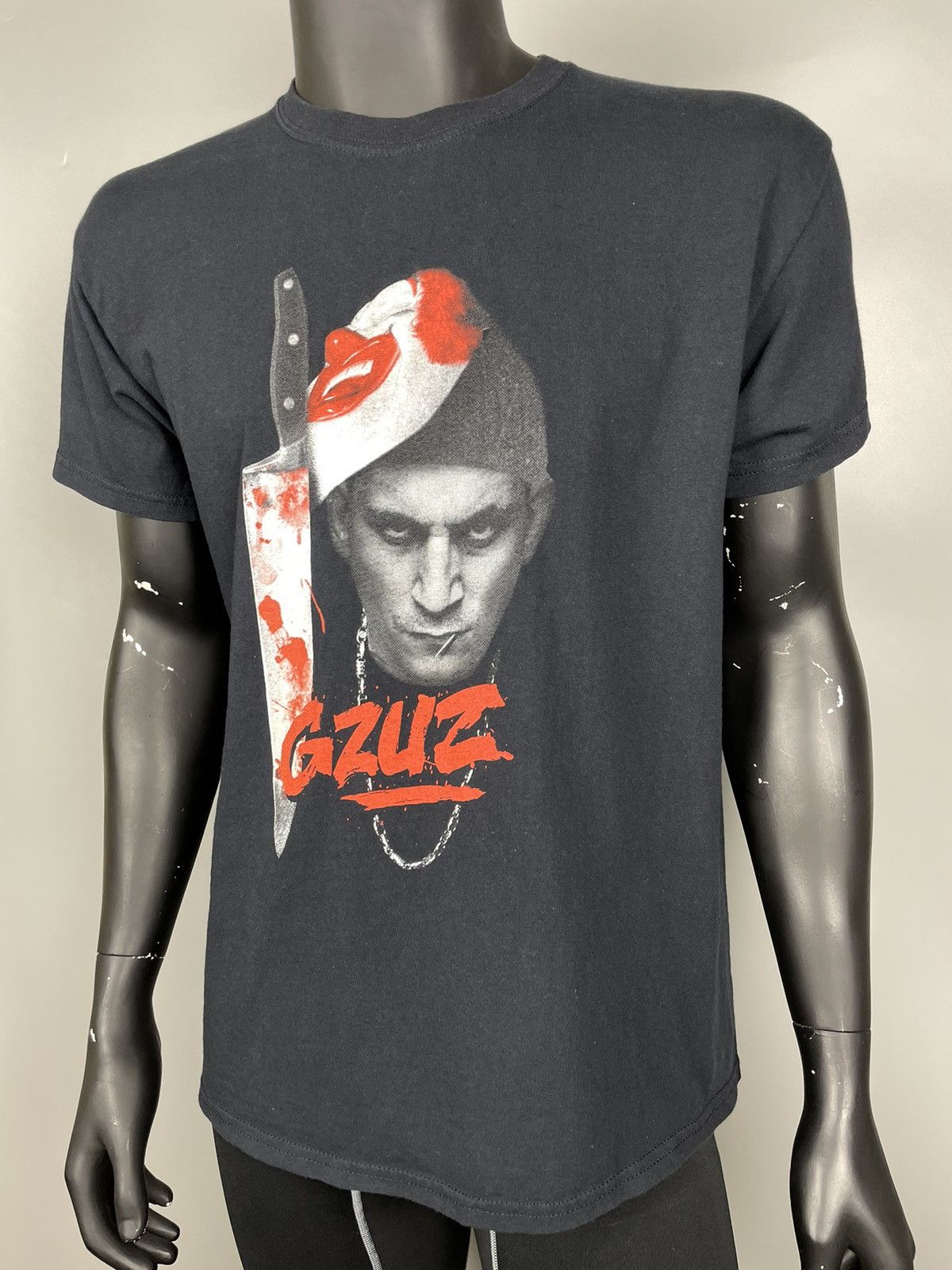 Band Tees GZUZ Bloody Rap Tee Tshirt vintage Size US L / EU 52-54 / 3 - 2 Thumbnail
