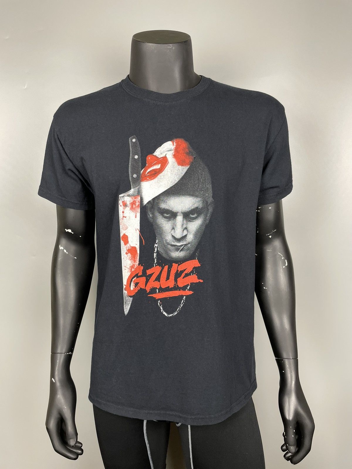 Band Tees GZUZ Bloody Rap Tee Tshirt vintage Size US L / EU 52-54 / 3 - 1 Thumbnail