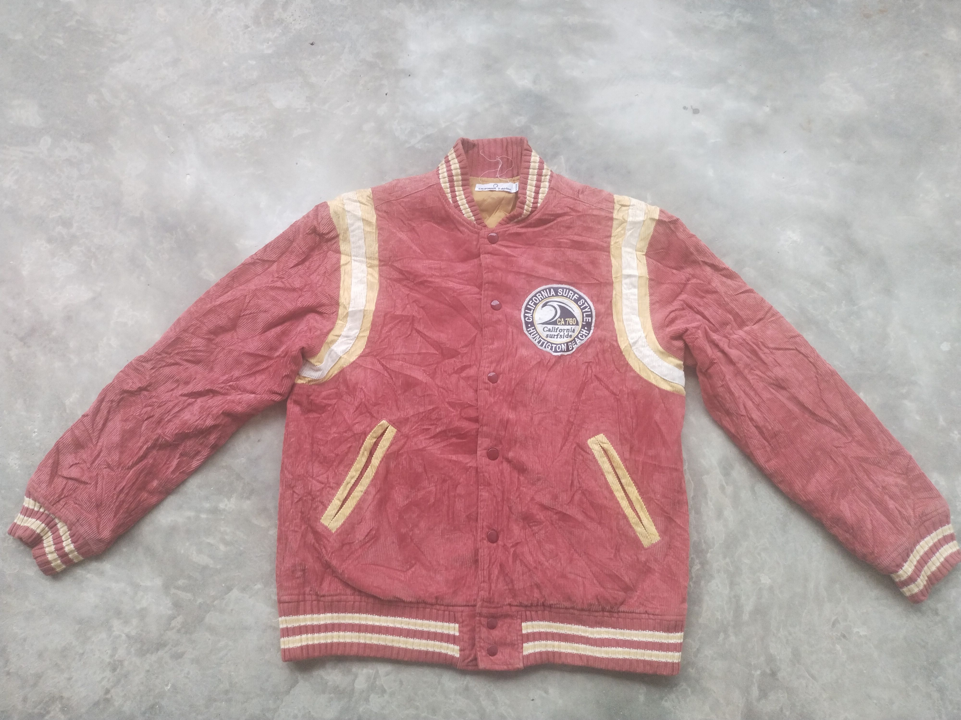 image of VTG California Surf Style Huntington Jacket, Men's (Size Medium)