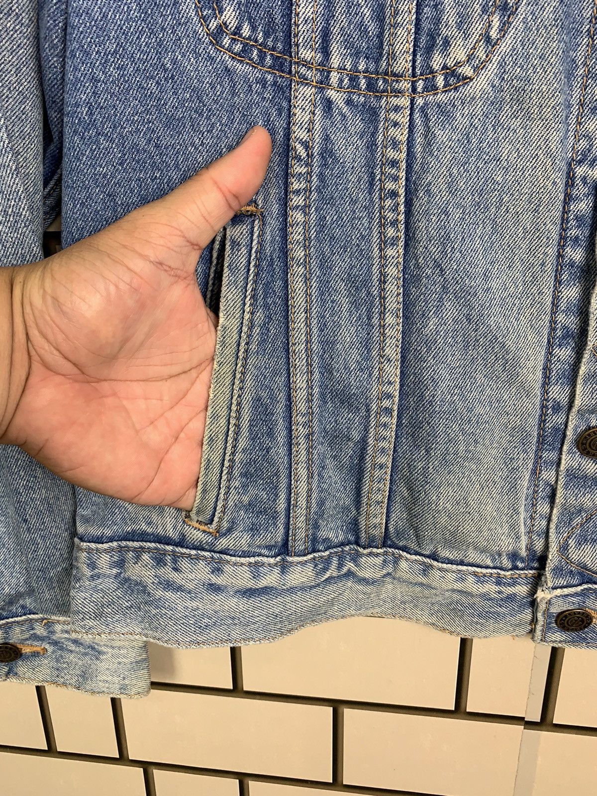 Japanese Brand × Vintage Vintage Japanese Brand GL Heart Denim Jacket Size US L / EU 52-54 / 3 - 10 Thumbnail