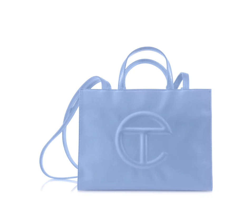 Telfar medium shopping bag tote -cerulean Size ONE SIZE - 3 Thumbnail