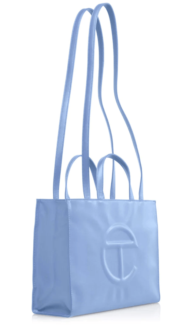 Telfar medium shopping bag tote -cerulean Size ONE SIZE - 1 Thumbnail