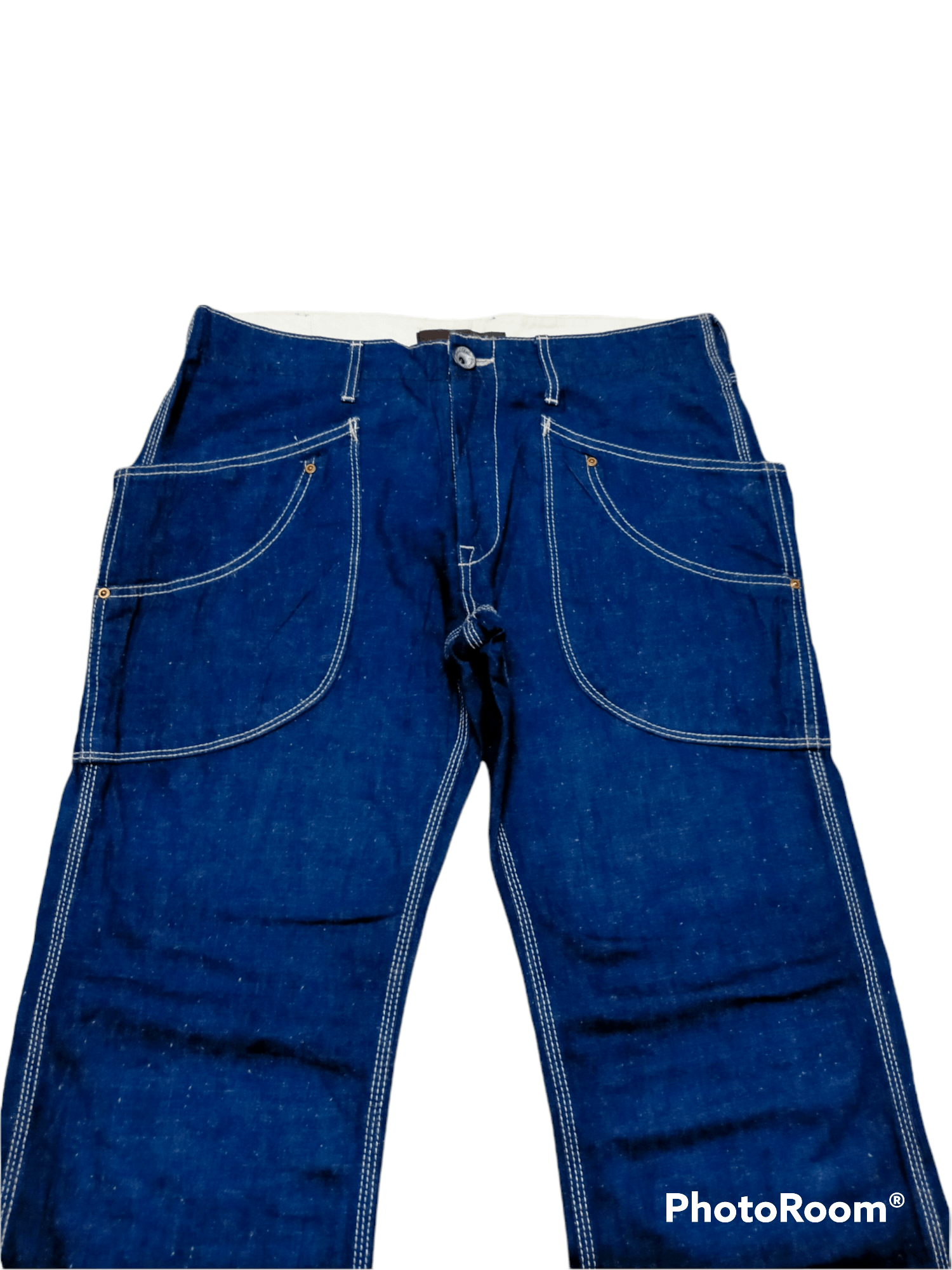 Japanese Brand Blue way Denim pants Size US 34 / EU 50 - 6 Thumbnail