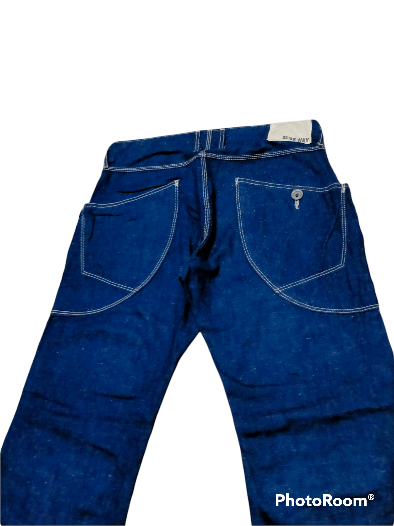 Japanese Brand Blue way Denim pants Size US 34 / EU 50 - 3 Thumbnail