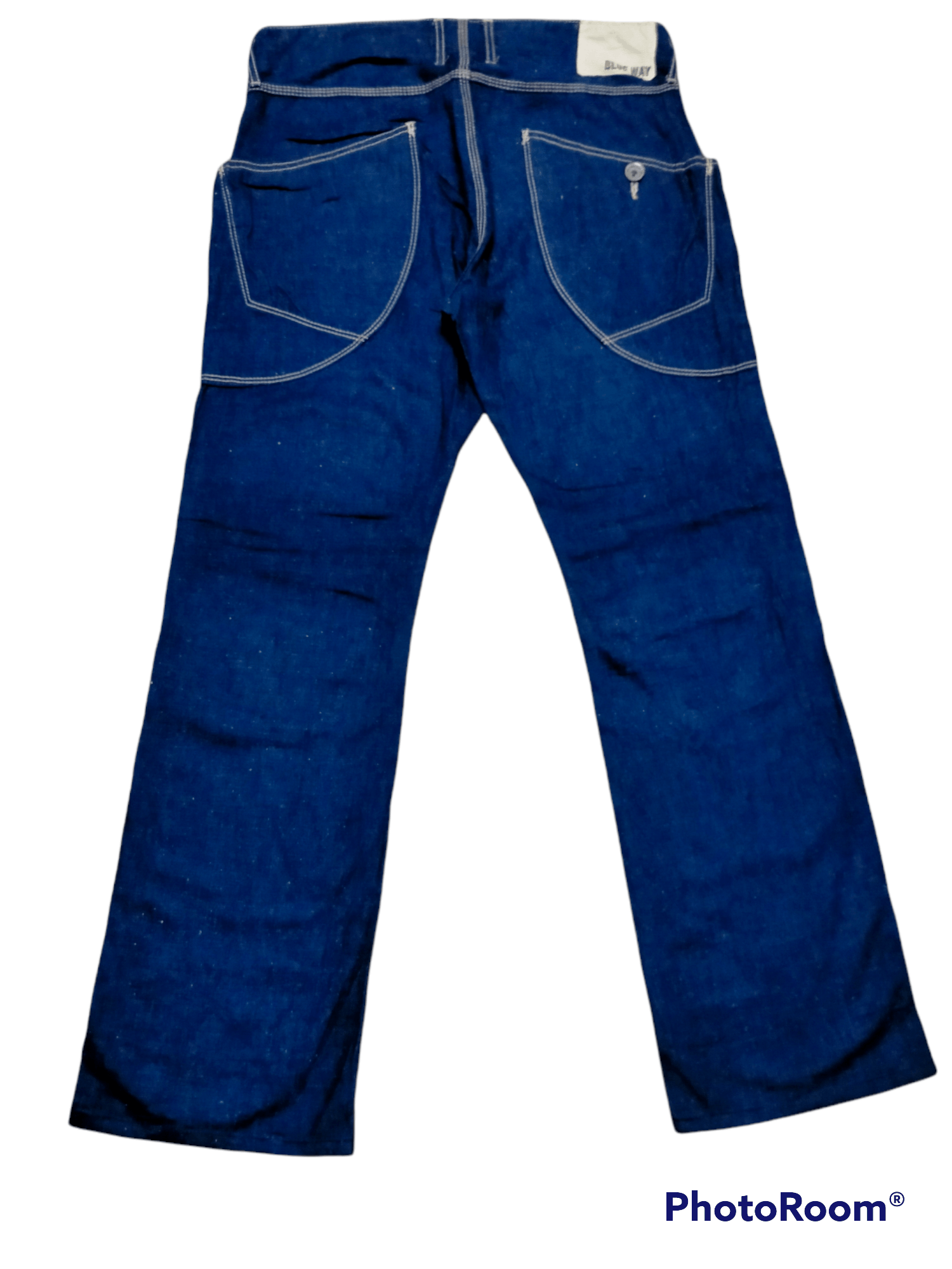 Japanese Brand Blue way Denim pants Size US 34 / EU 50 - 1 Thumbnail
