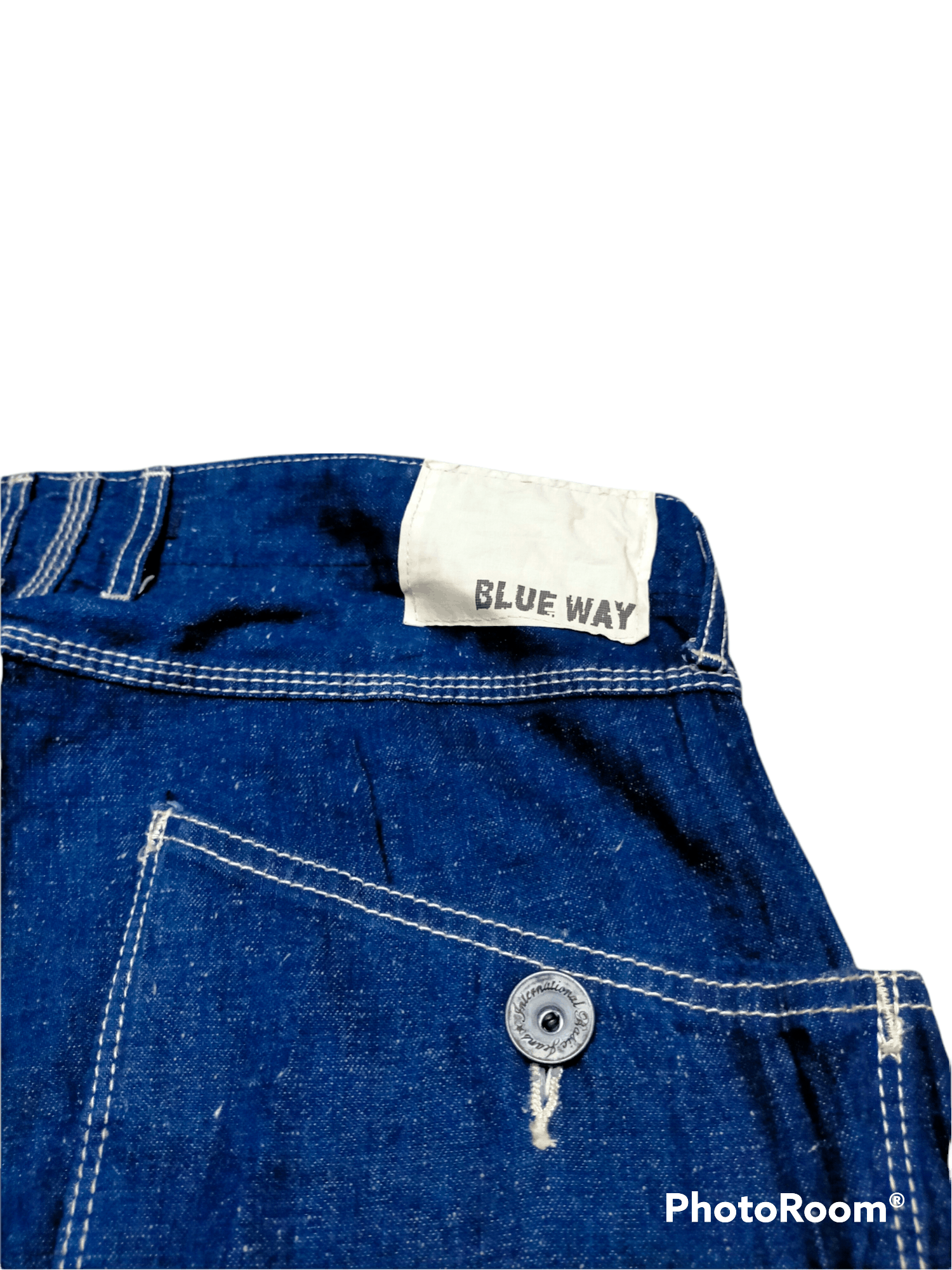 Japanese Brand Blue way Denim pants Size US 34 / EU 50 - 4 Thumbnail
