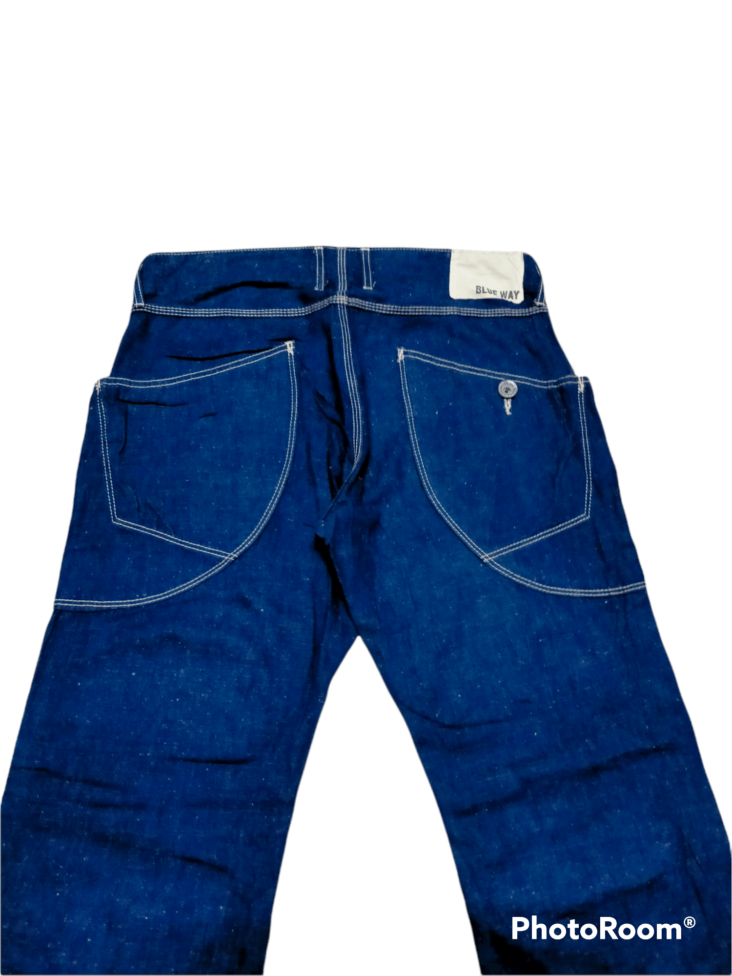 Japanese Brand Blue way Denim pants Size US 34 / EU 50 - 2 Thumbnail