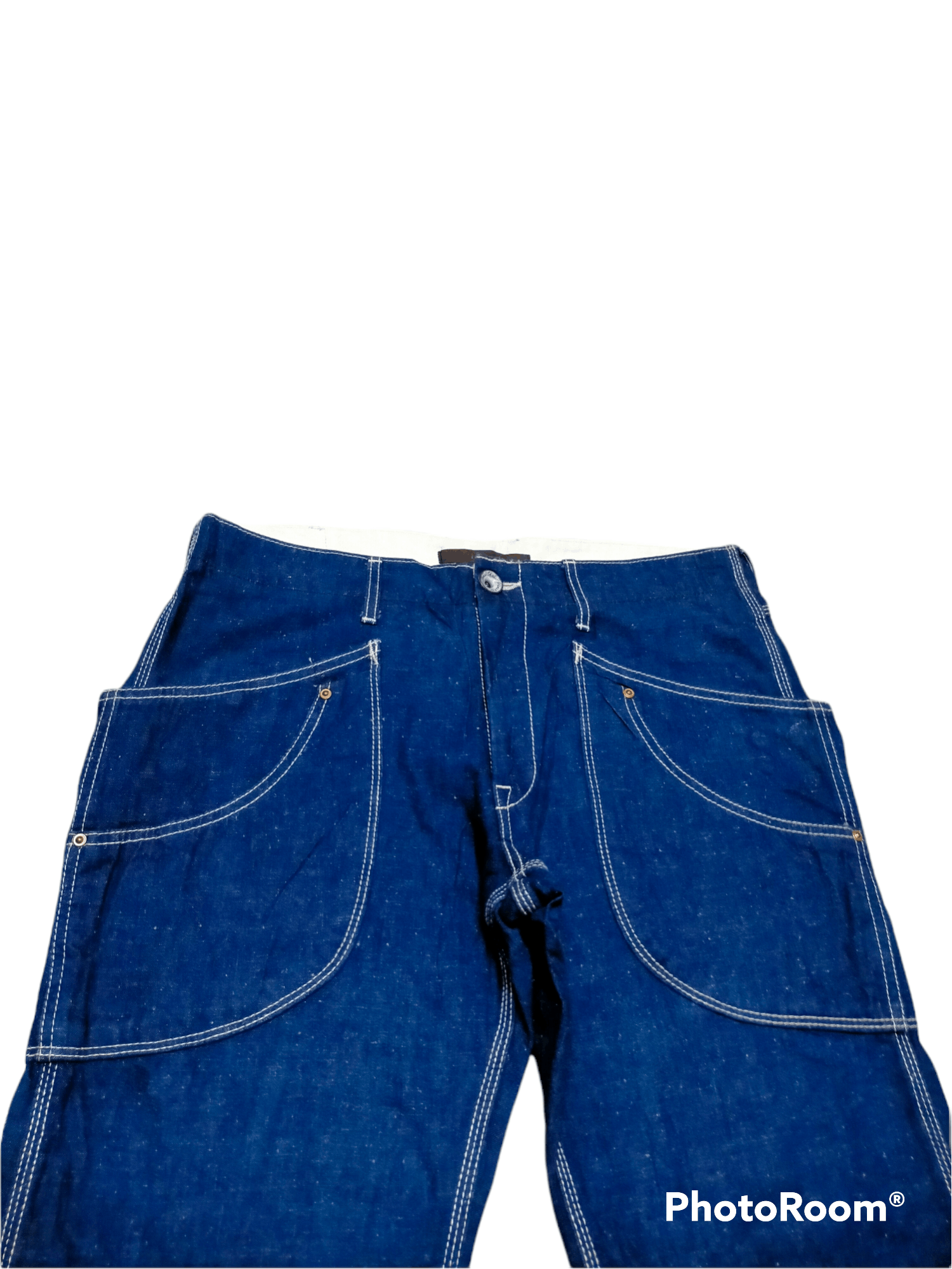Japanese Brand Blue way Denim pants Size US 34 / EU 50 - 7 Thumbnail